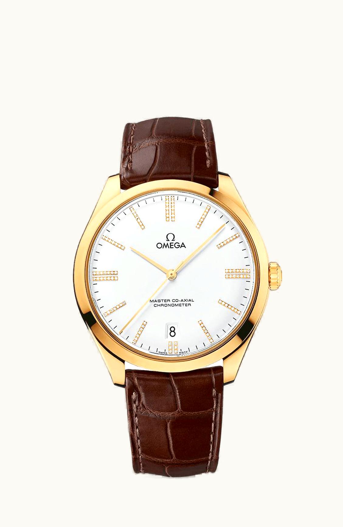 Omega De Ville Trésor Master Co-Axial Yellow Gold / Silver Diamond