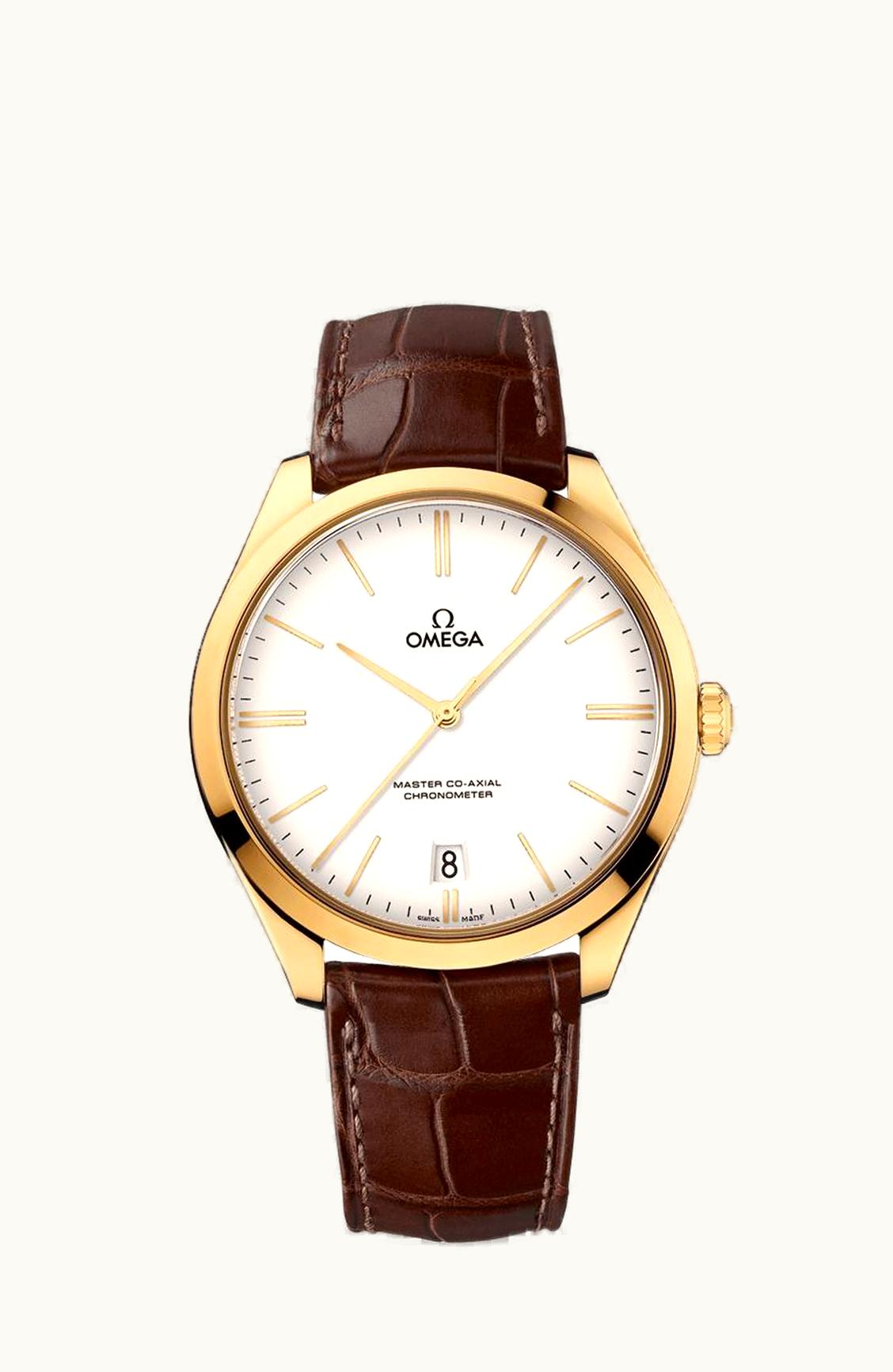 Omega De Ville Trésor Master Co-Axial Yellow Gold / Ivory Enamel
