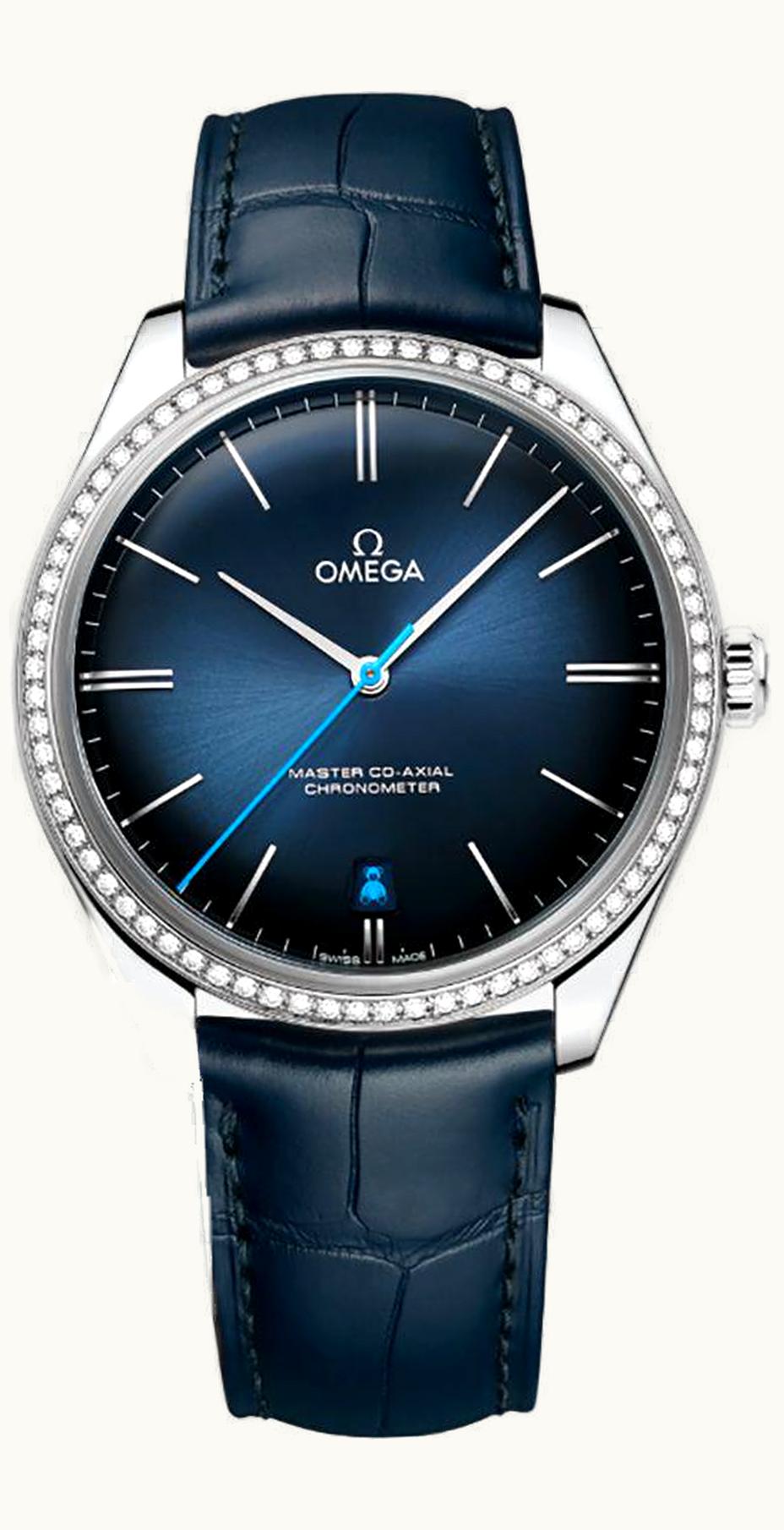 Omega De Ville Trésor Master Co-Axial Stainless Steel / Diamond / Orbis