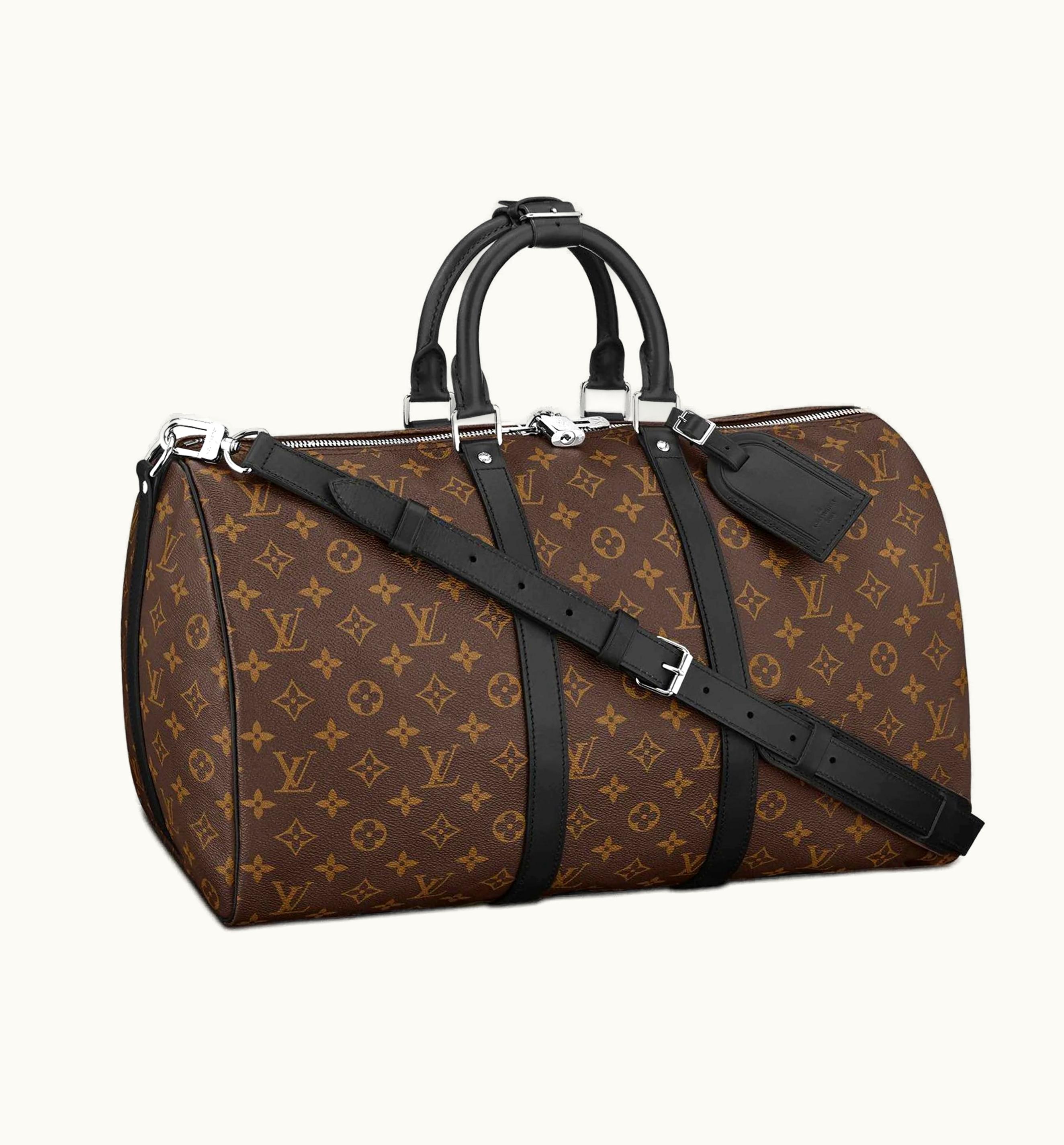 Louis Vuitton Louis Vuitton Keepall Bandouliere Monogram Macassar 45 Brown/Black