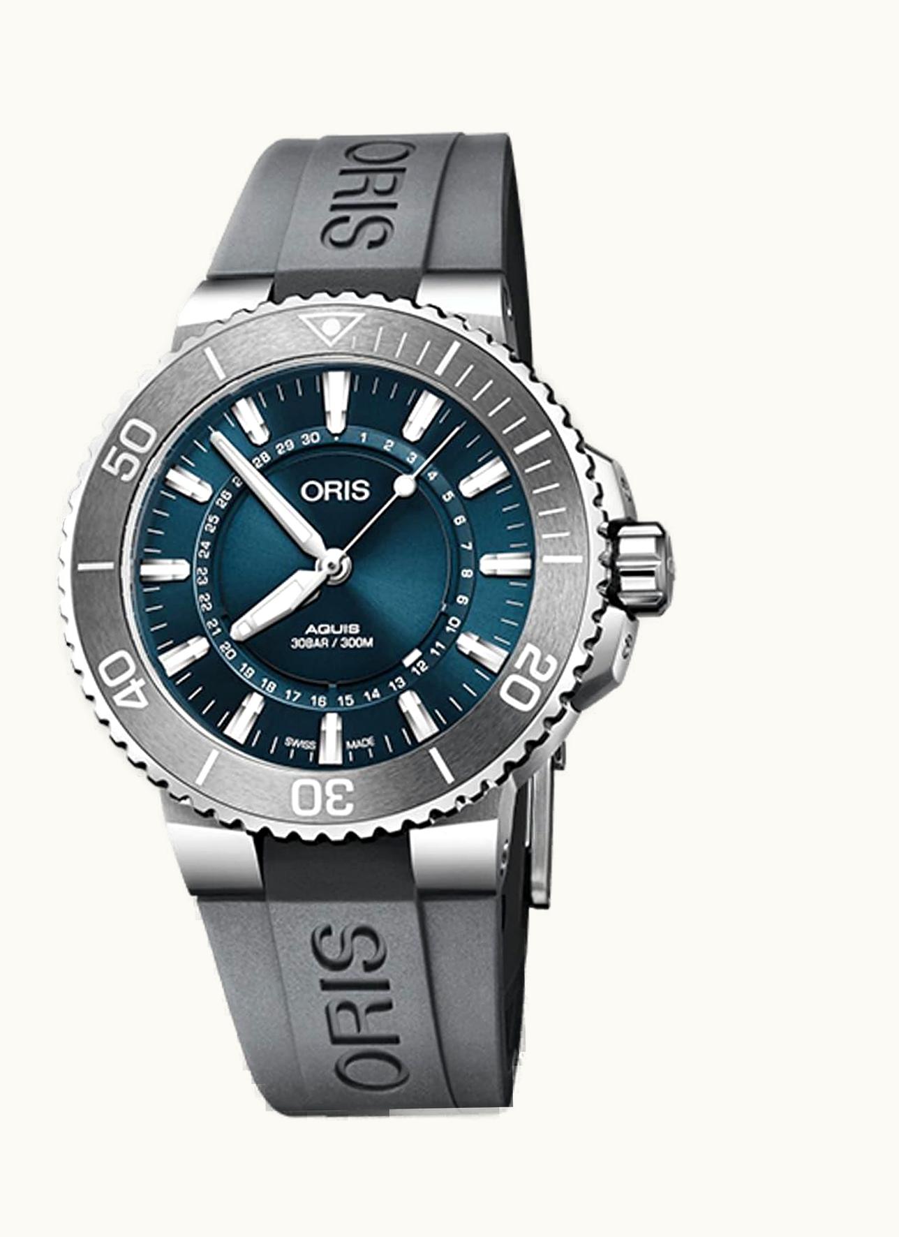 Oris Aquis Date 43.5 Source of Life Limited Edition / Rubber