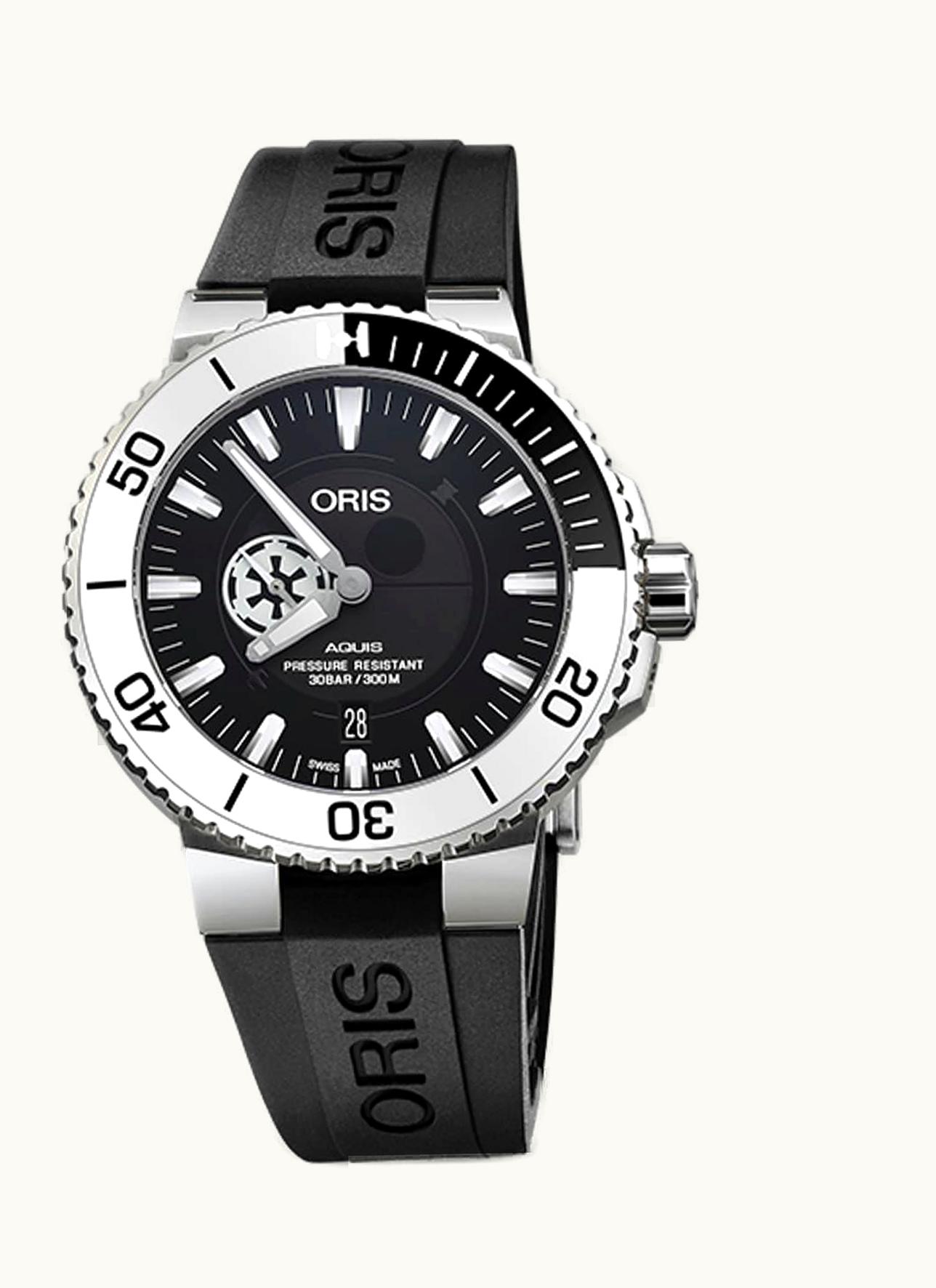 Oris Aquis Star Wars Stormtrooper / Rubber