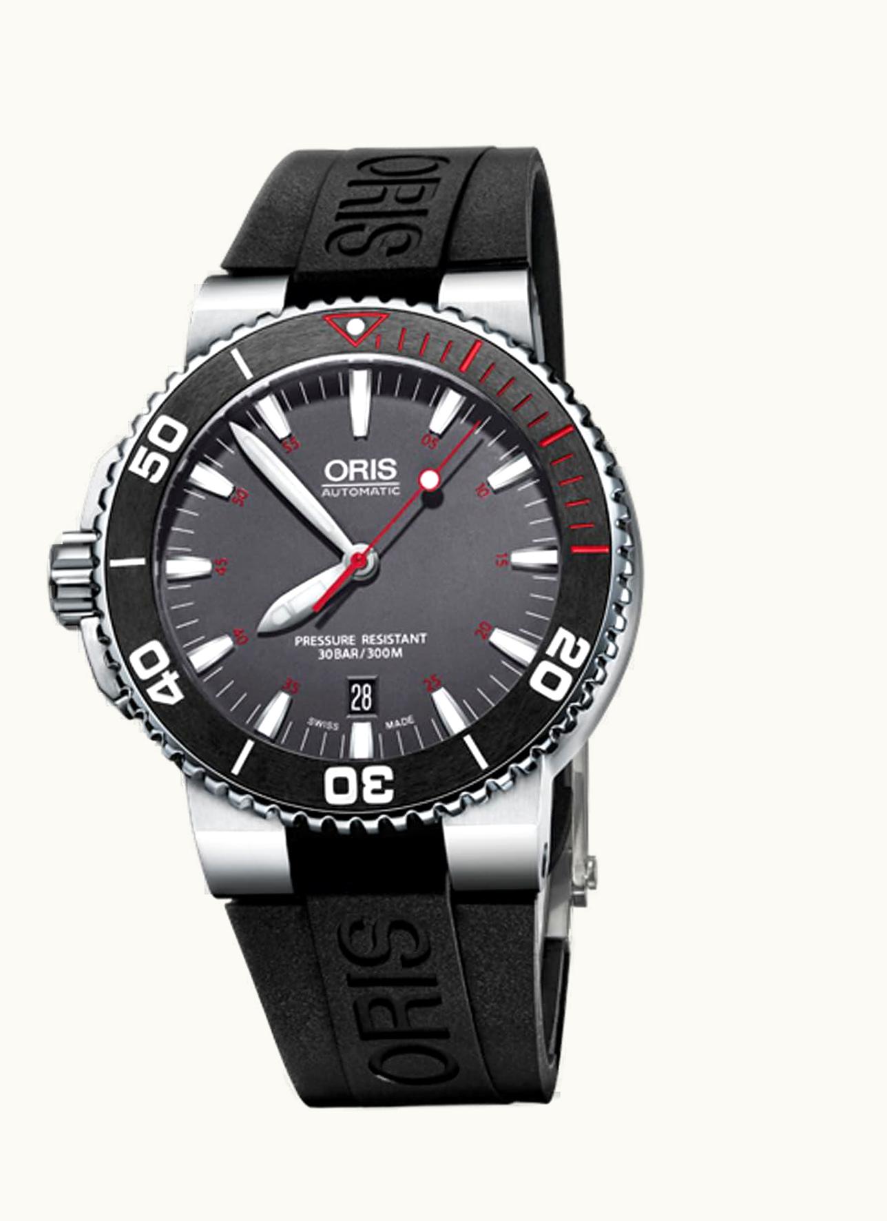 Oris Aquis Red Limited Edition / Bracelet