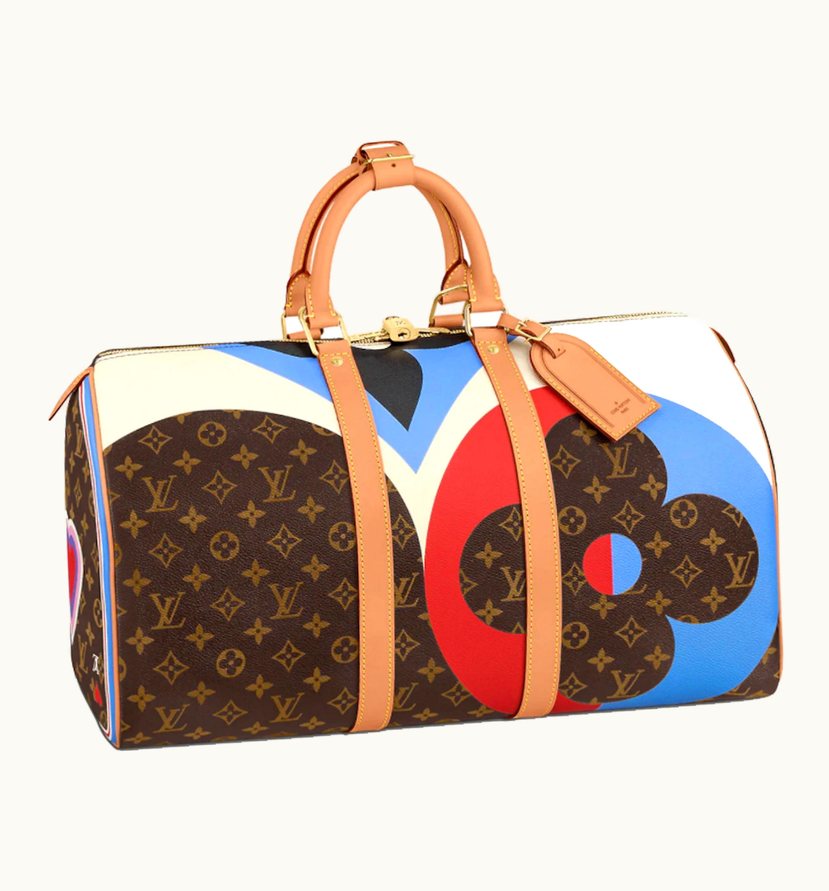 Louis Vuitton Louis Vuitton Keepall Bandouliere 45 Game On Monogram Travel Bag Blue