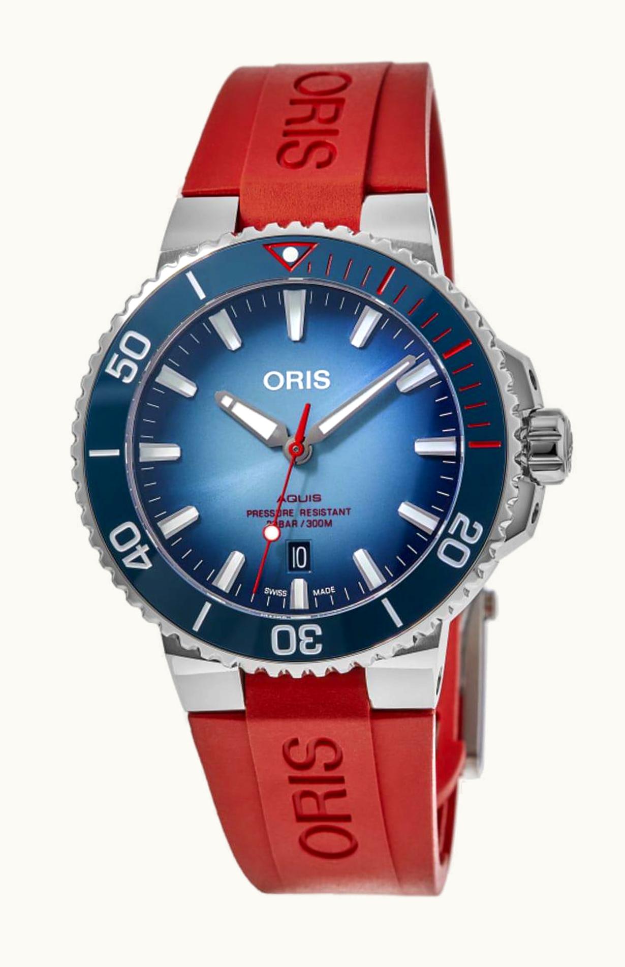 Oris Aquis Date 43.5 Oceano Pulito con Umberto Pelizzari