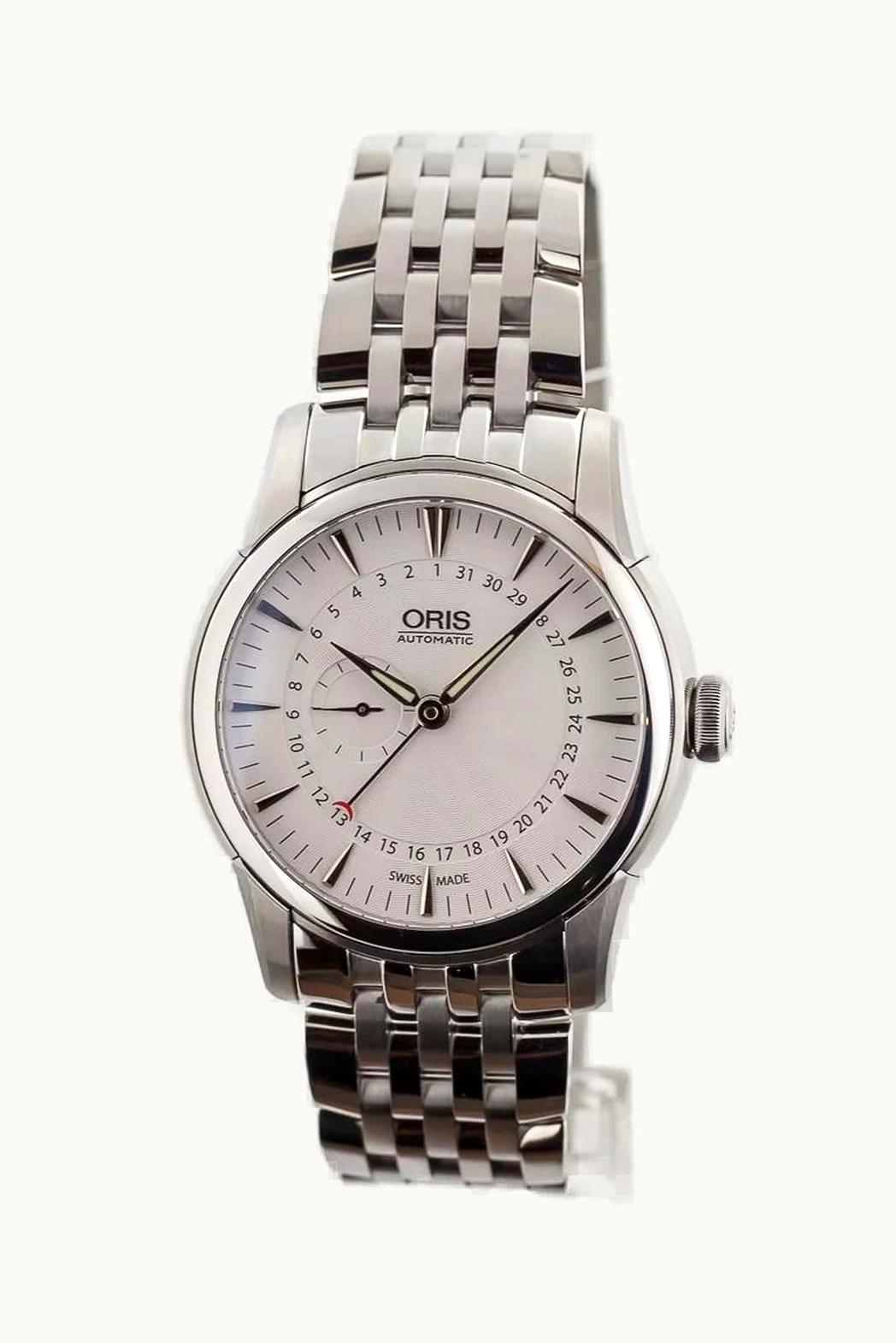 Oris Artelier Small Second Pointer Day 42 Stainless Steel / Silver / Bracelet