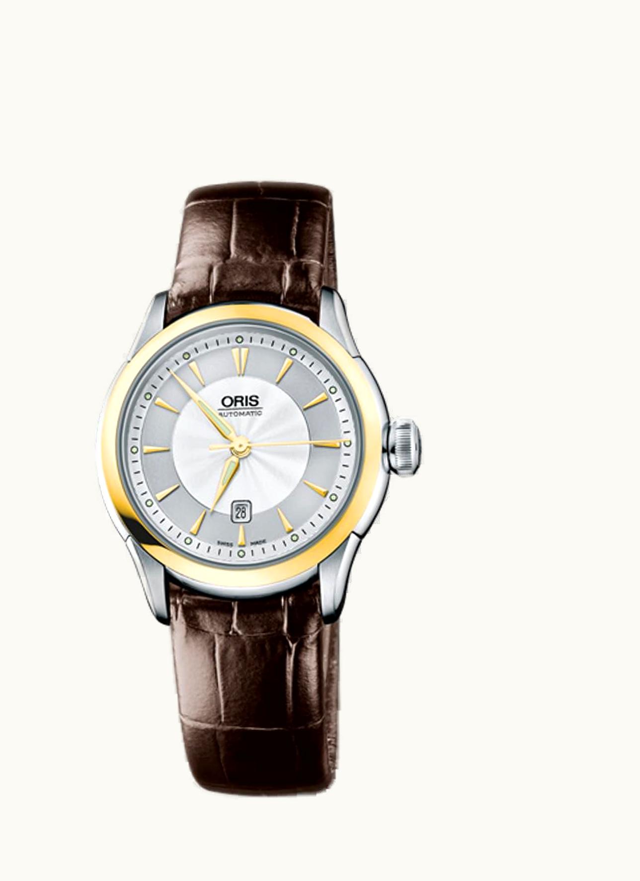 Oris Artelier Date 31 Stainless Steel - Yellow Gold / Silver