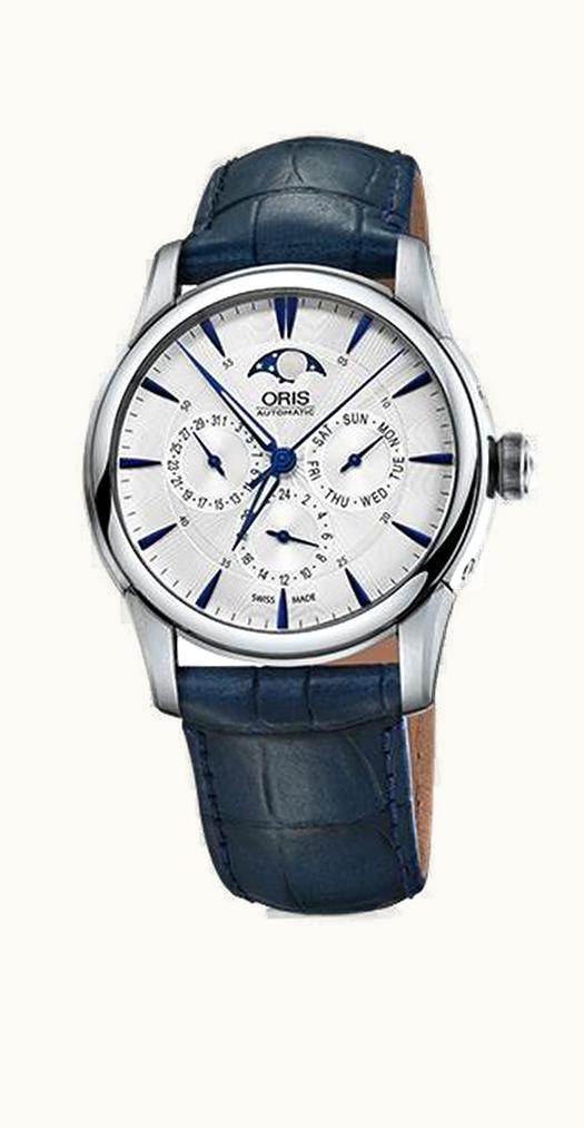 Oris Artelier Complication 40.5 Stainless Steel / Silver
