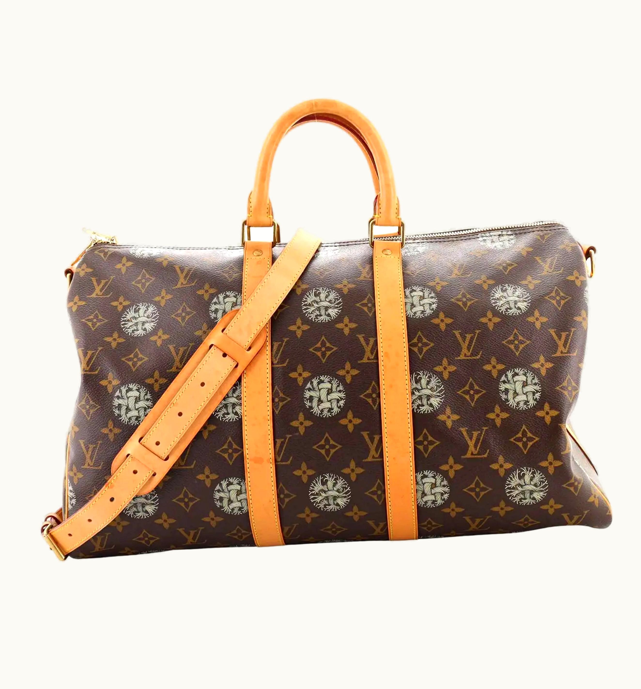 Louis Vuitton Louis Vuitton Keepall Bandouliere Bag Limited Edition Nemeth Monogram Canvas 45