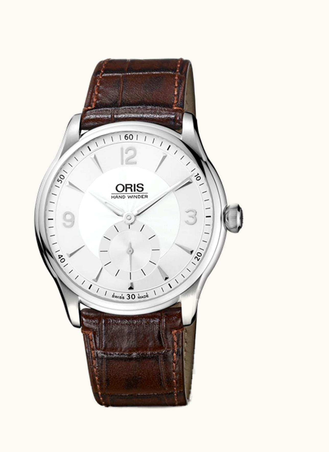 Oris Artelier Hand Winding Small Second 40 Stainless Steel / Silver
