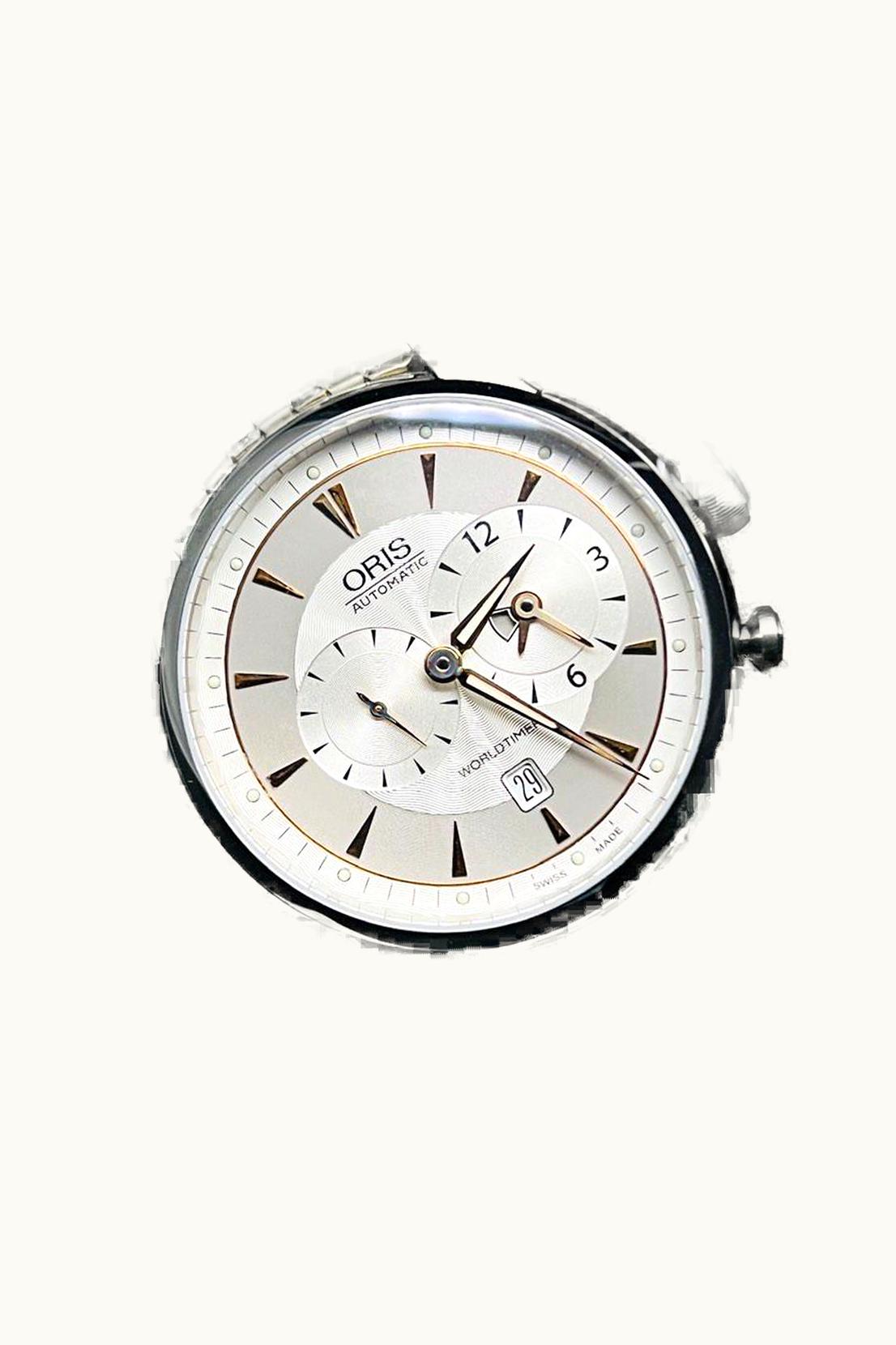 Oris Artelier Worldtimer 42.5 Stainless Steel / Silver / Bracelet