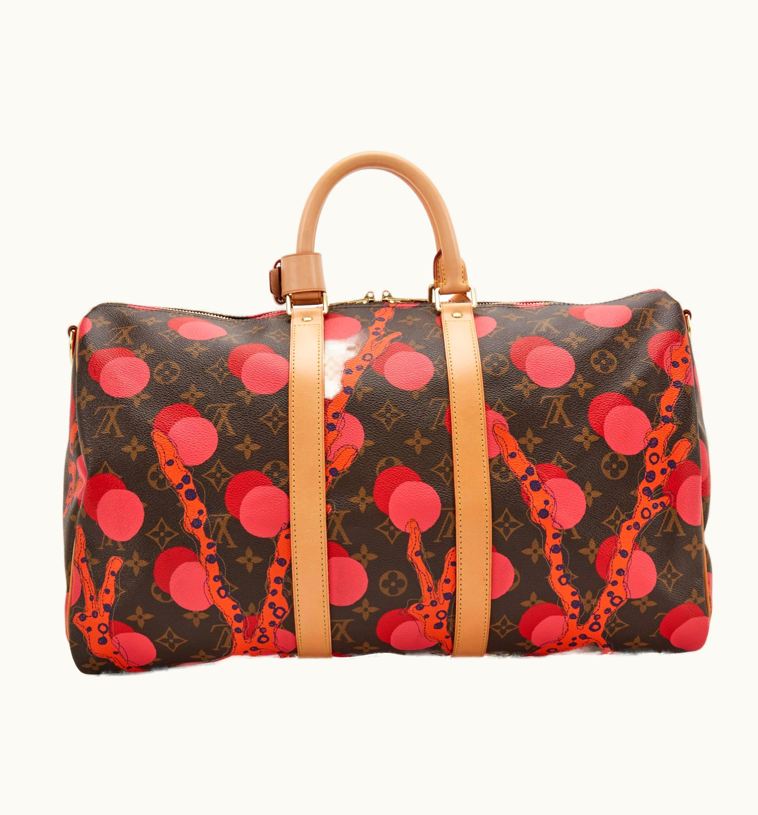 Louis Vuitton Louis Vuitton Multicolor Ramages Monogram Coated Canvas Keepall 45 Gold Hardware, 2015