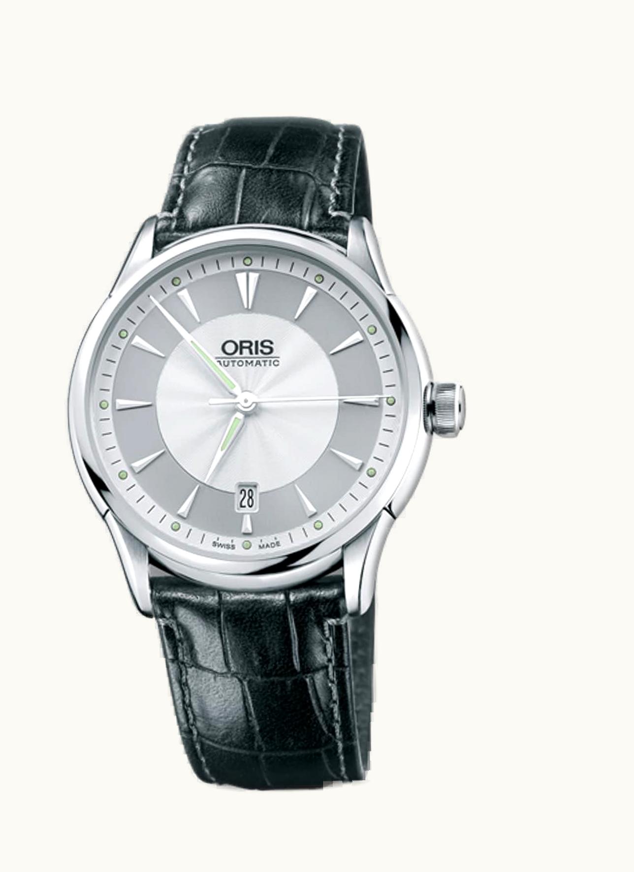 Oris Artelier Date 40 Stainless Steel / Silver