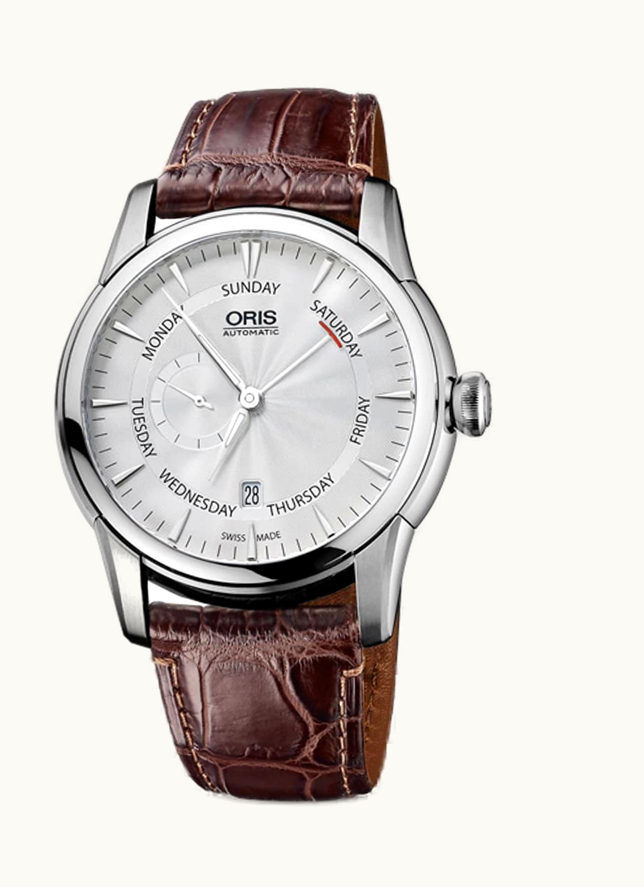 Oris Artelier Small Second Pointer Day 44 Stainless Steel / Silver