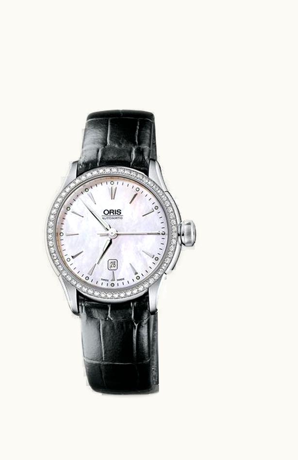 Oris Artelier Date Diamonds 31 Stainless Steel - Diamond / MOP