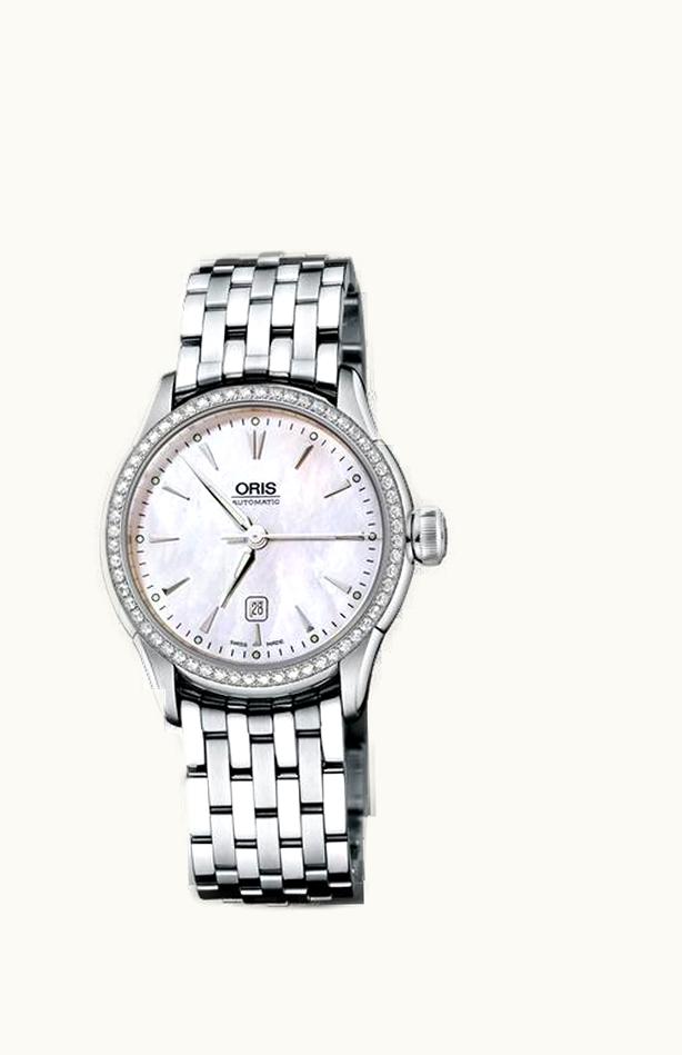 Oris Artelier Date Diamonds 31 Stainless Steel - Diamond / MOP / Bracelet