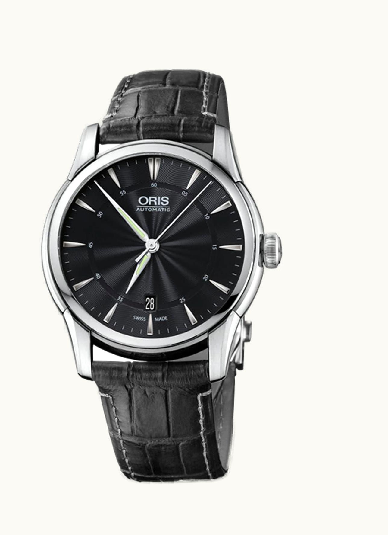 Oris Artelier Date 40 Stainless Steel / Black
