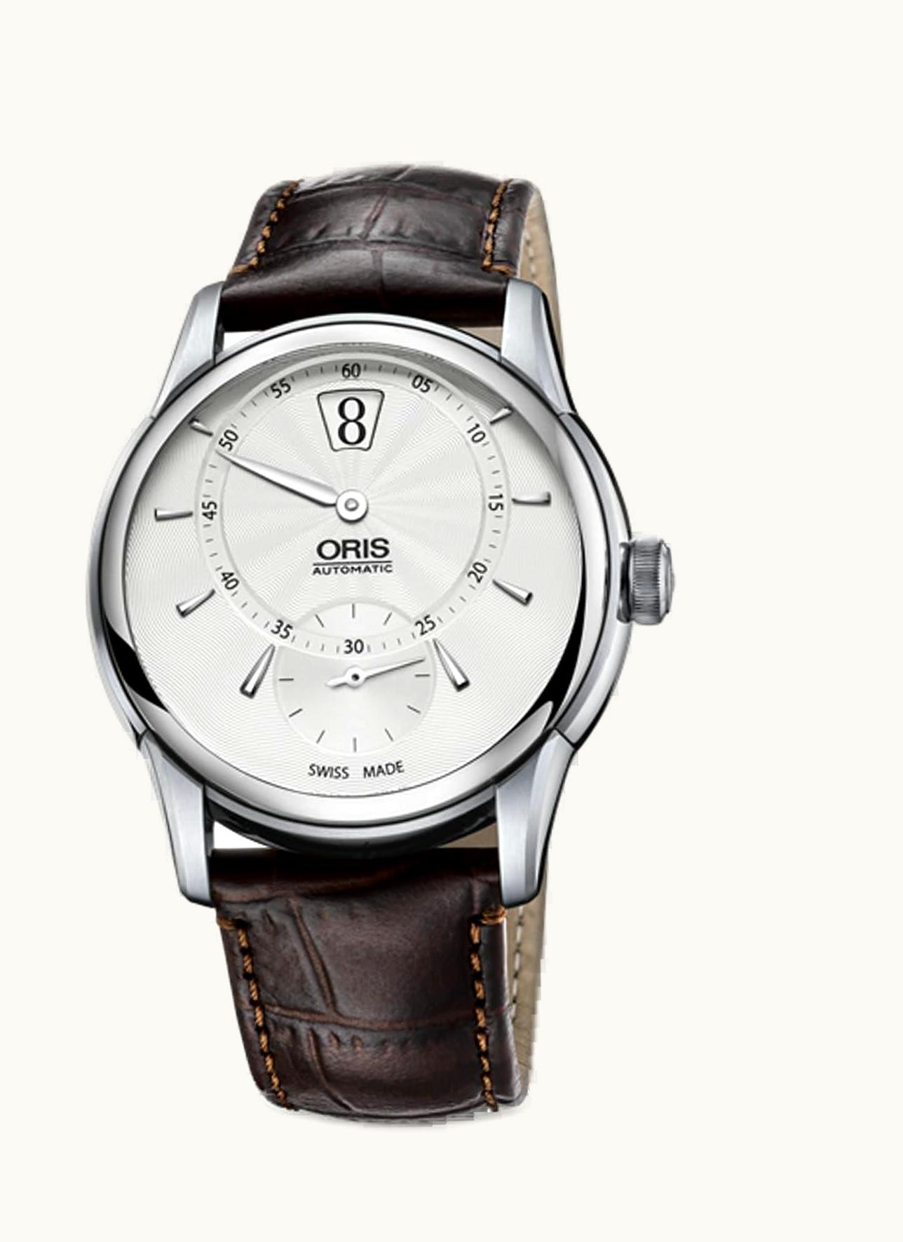 Oris Artelier Jumping Hour Stainless Steel / Silver