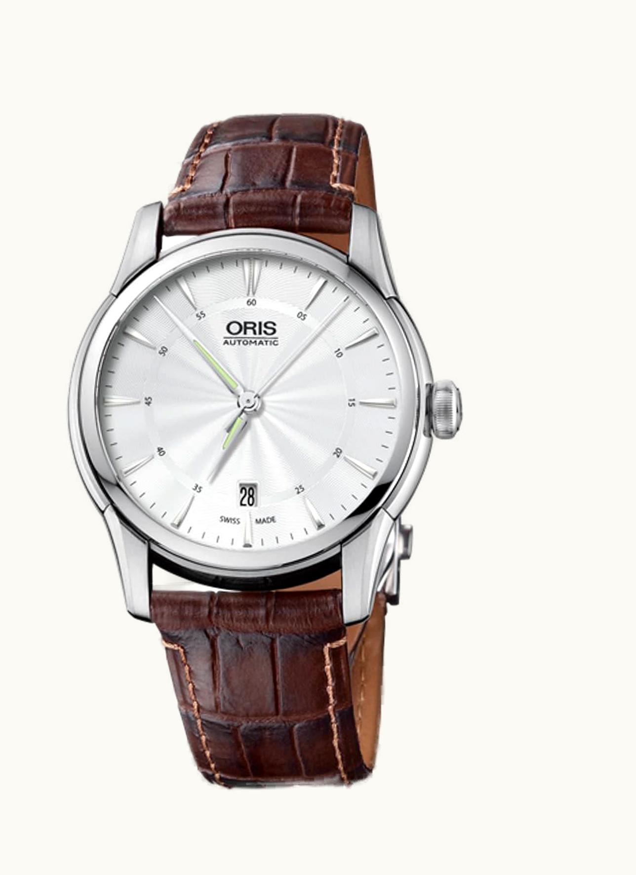 Oris Artelier Date 40 Stainless Steel / Silver
