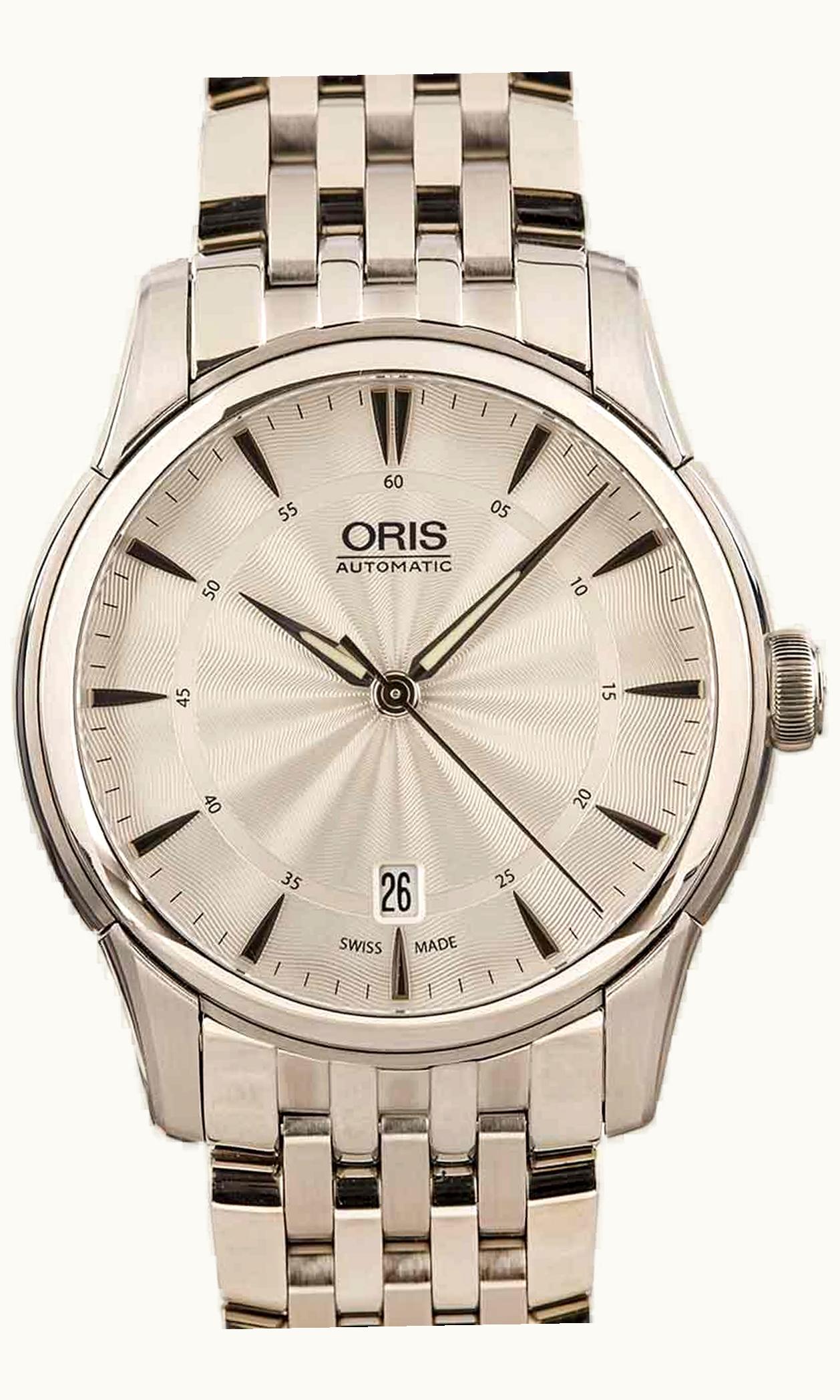 Oris Artelier Date 40.5 Stainless Steel / Silver / Bracelet