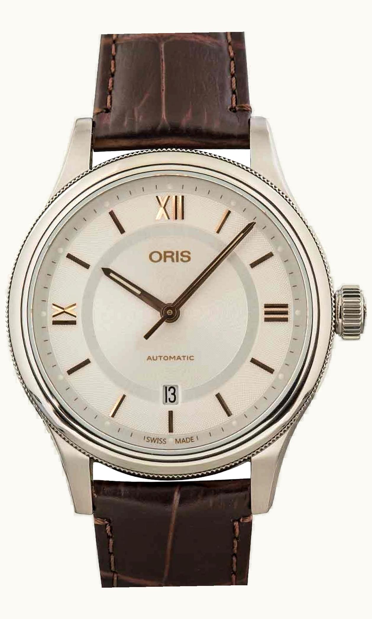Oris Artelier Date 40.5 Stainless Steel - Rose Gold / Silver