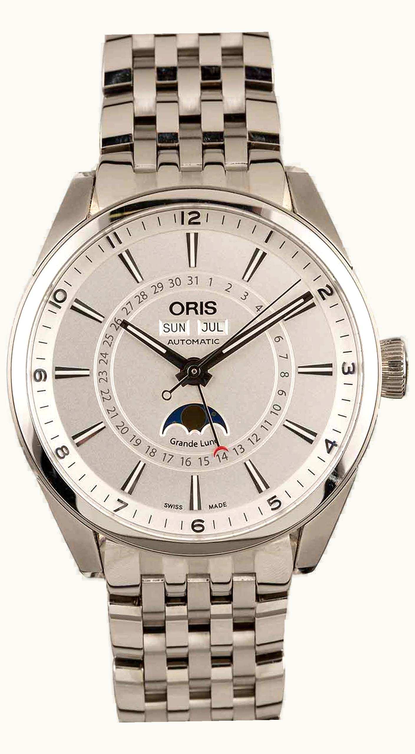 Oris Artelier Complication 40.5 Stainless Steel - Yellow Gold / Silver