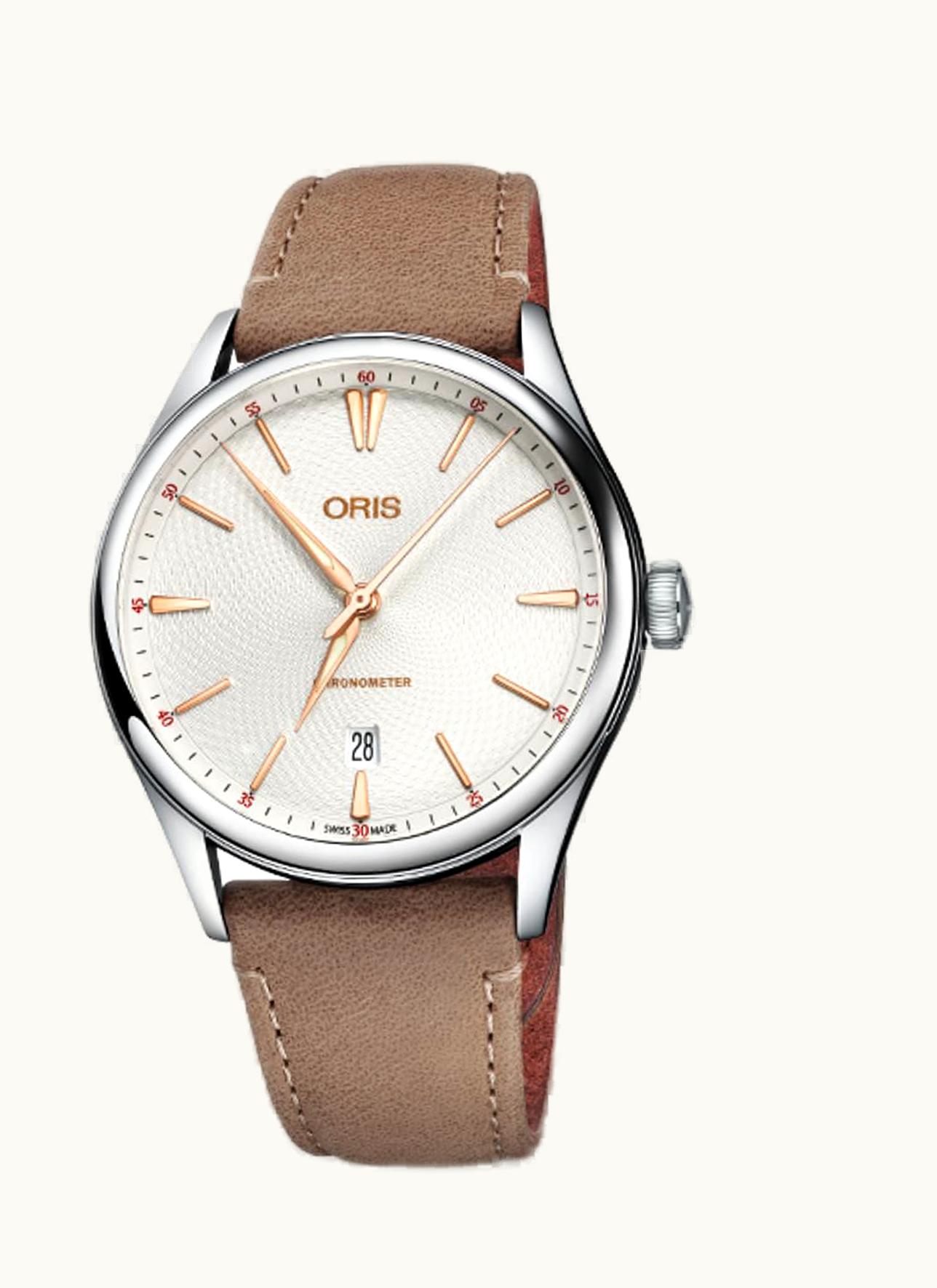 Oris Artelier Chronometer Date 40 Stainless Steel / Silver