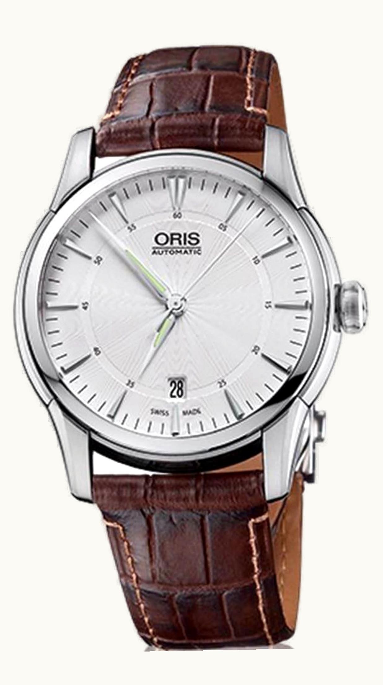 Oris Artelier Date 40 Stainless Steel / Silver