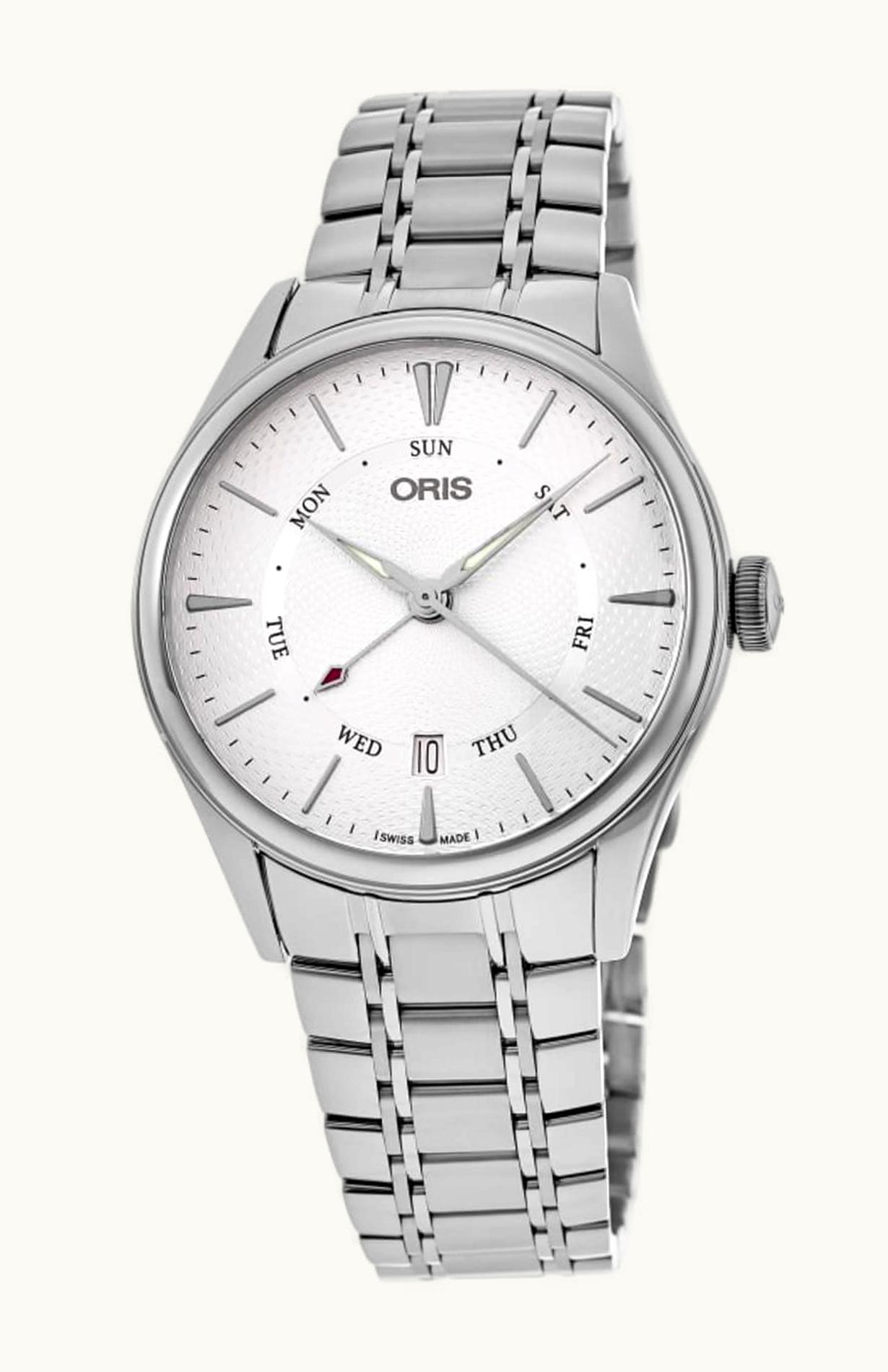 Oris Artelier Pointer Day Date 40 Stainless Steel / Silver / Bracelet