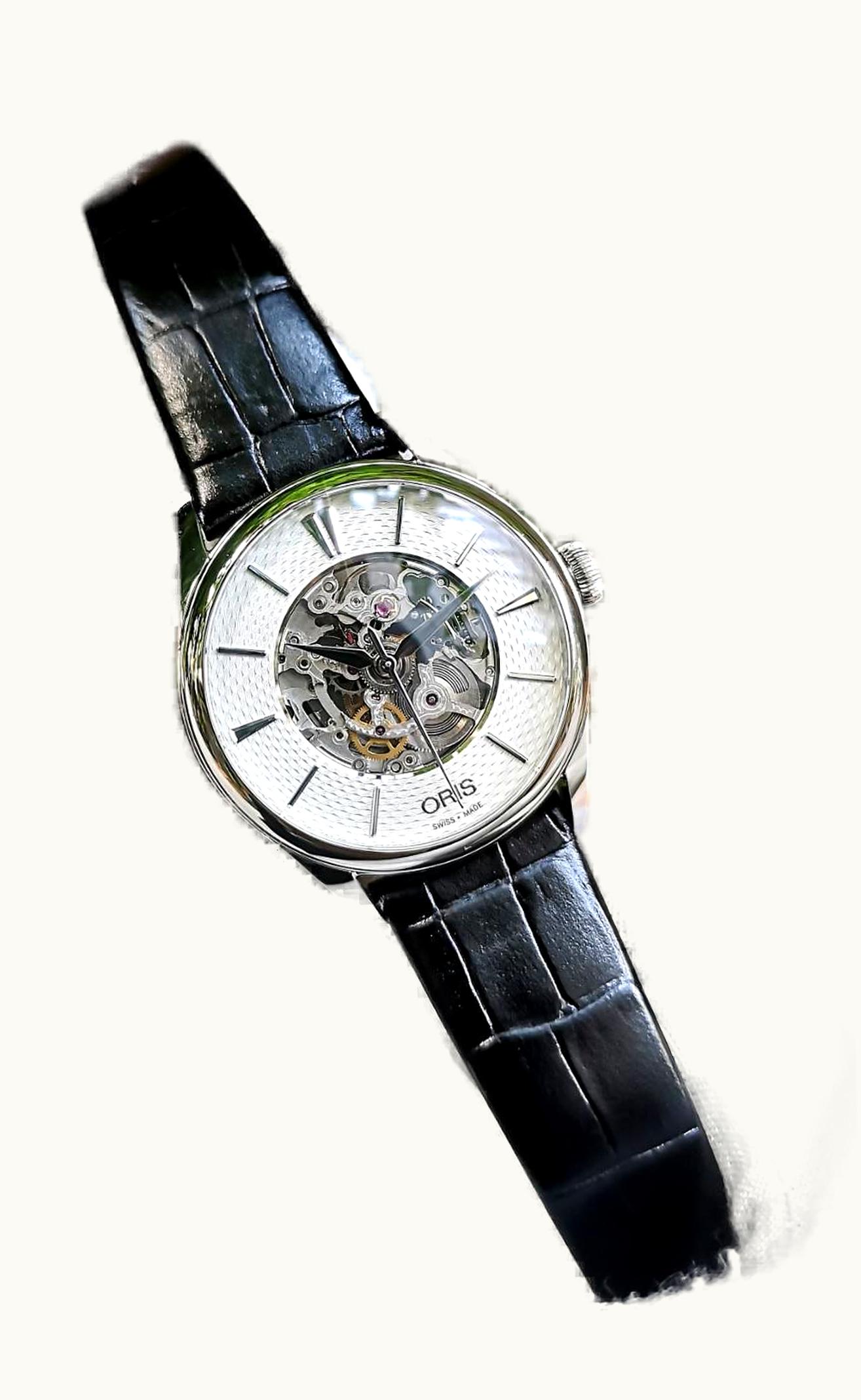Oris Artelier Skeleton 33 Stainless Steel