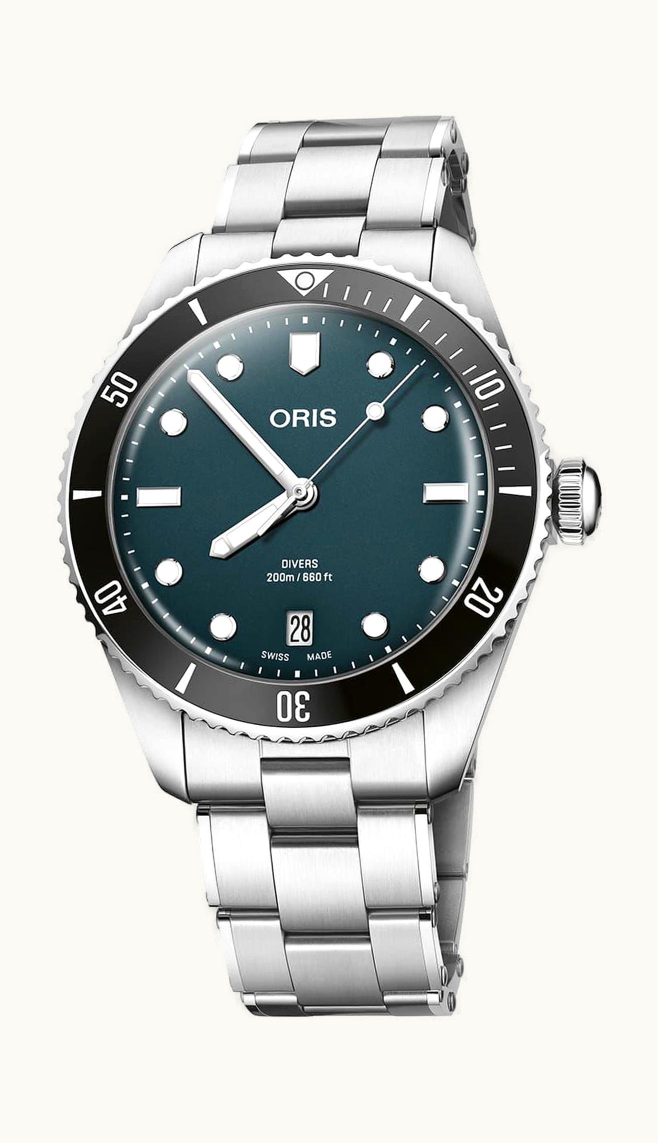 Oris Artelier Skeleton 31 Diamonds Stainless Steel - Diamond