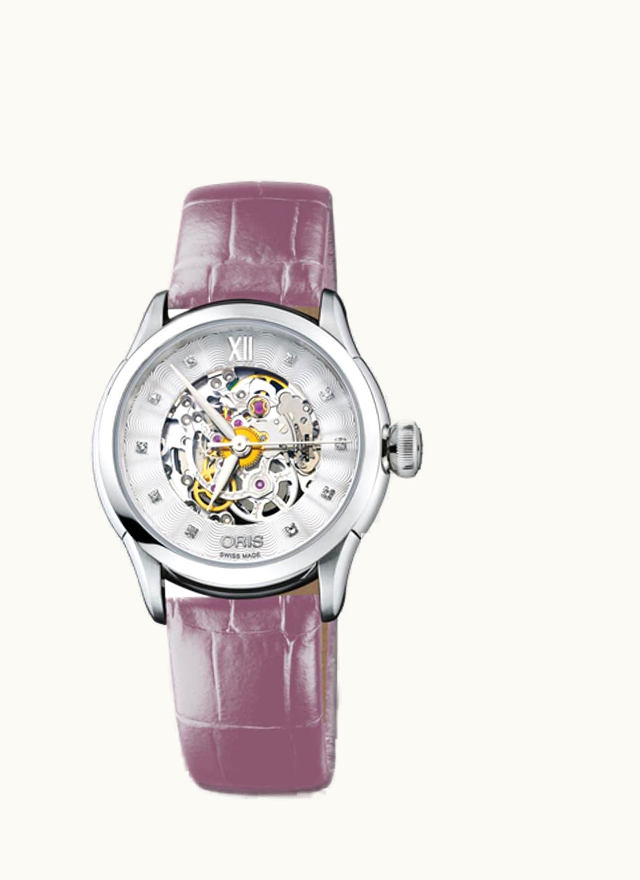 Oris Artelier Skeleton 31 Diamonds Stainless Steel
