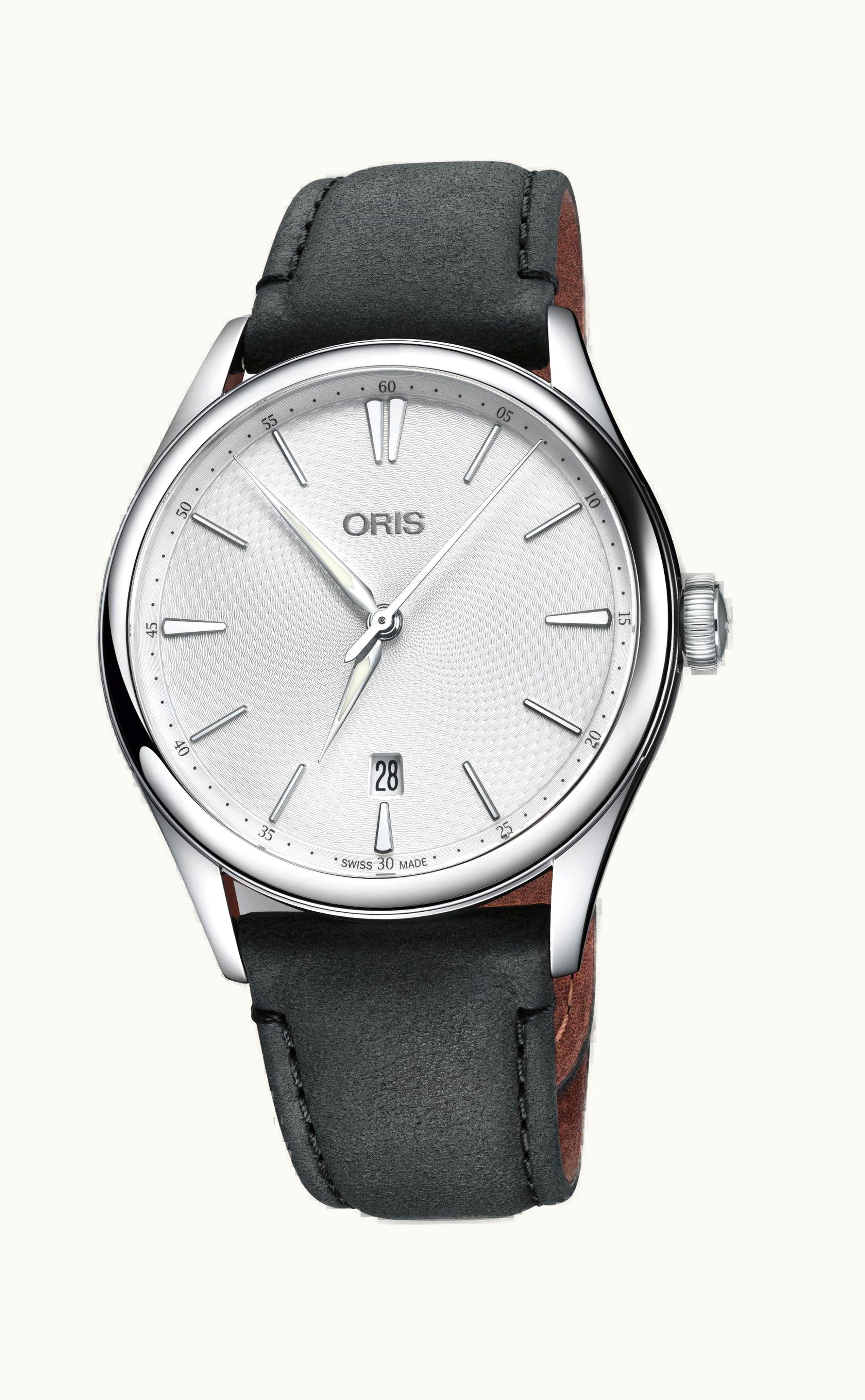 Oris Artelier Date 40 Stainless Steel / Silver