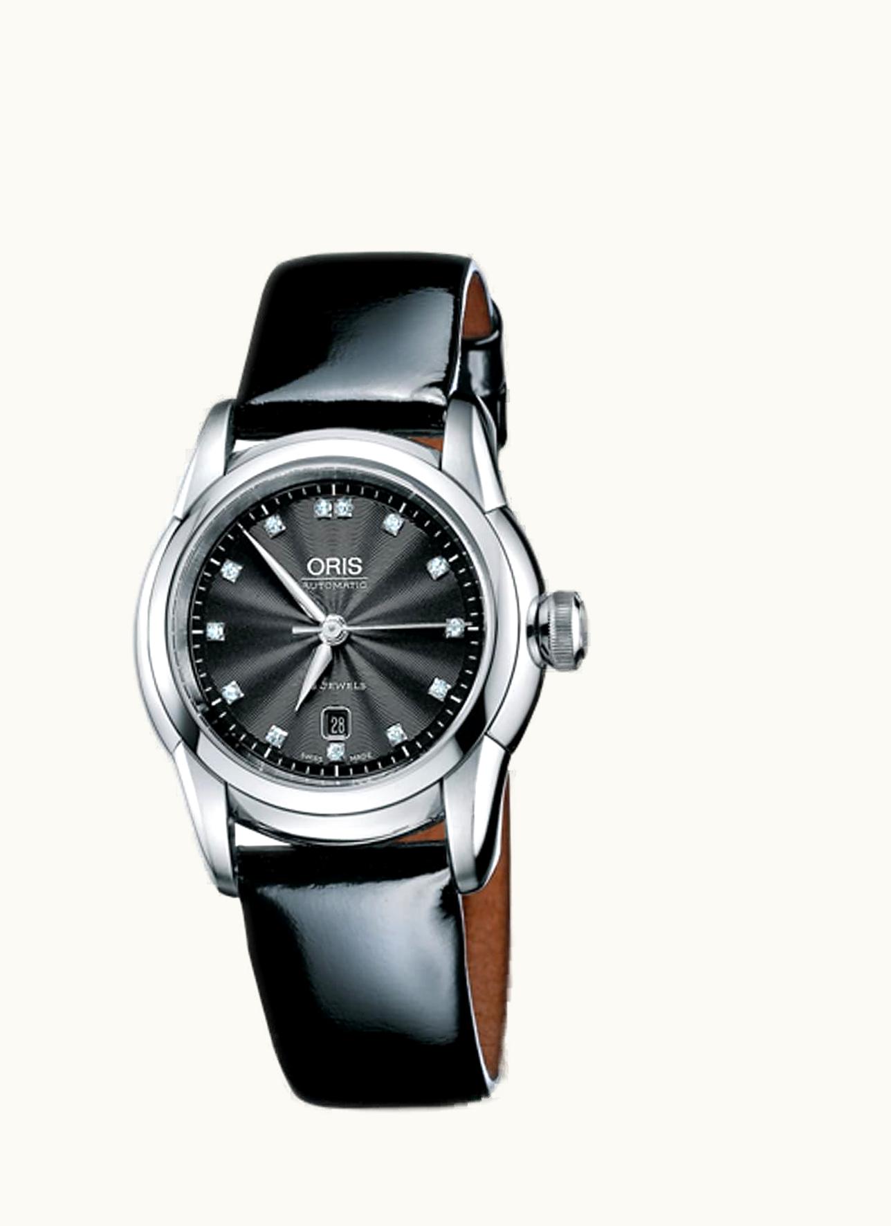 Oris Artelier Date Diamonds 31 Stainless Steel / Black