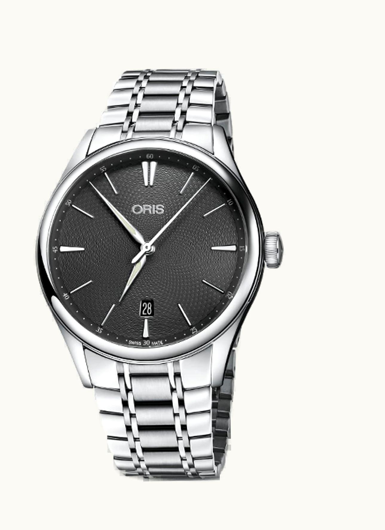 Oris Artelier Date 40 Generalstabsabgänger Edition / Grey