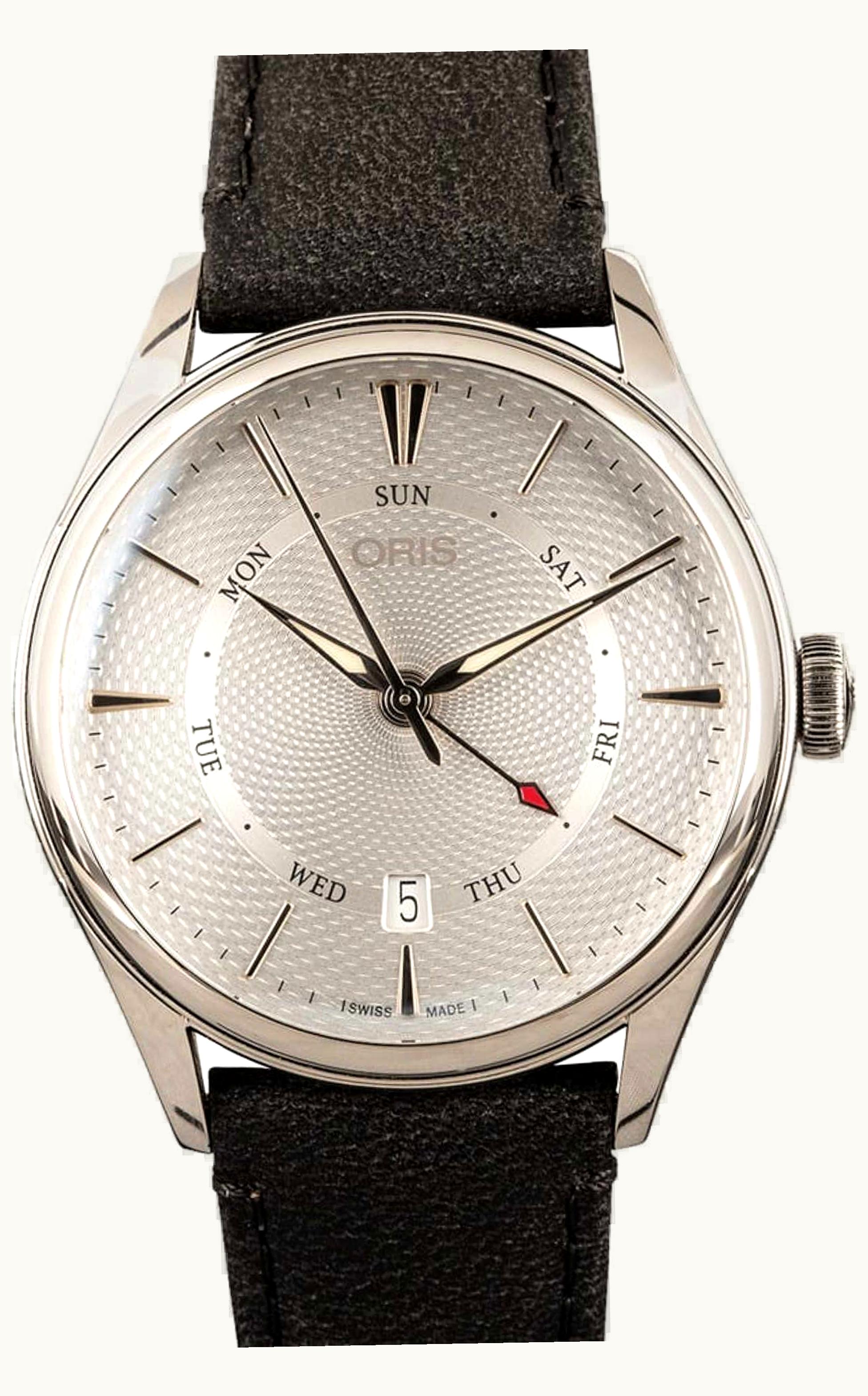 Oris Artelier Pointer Day Date 40 Stainless Steel / Silver