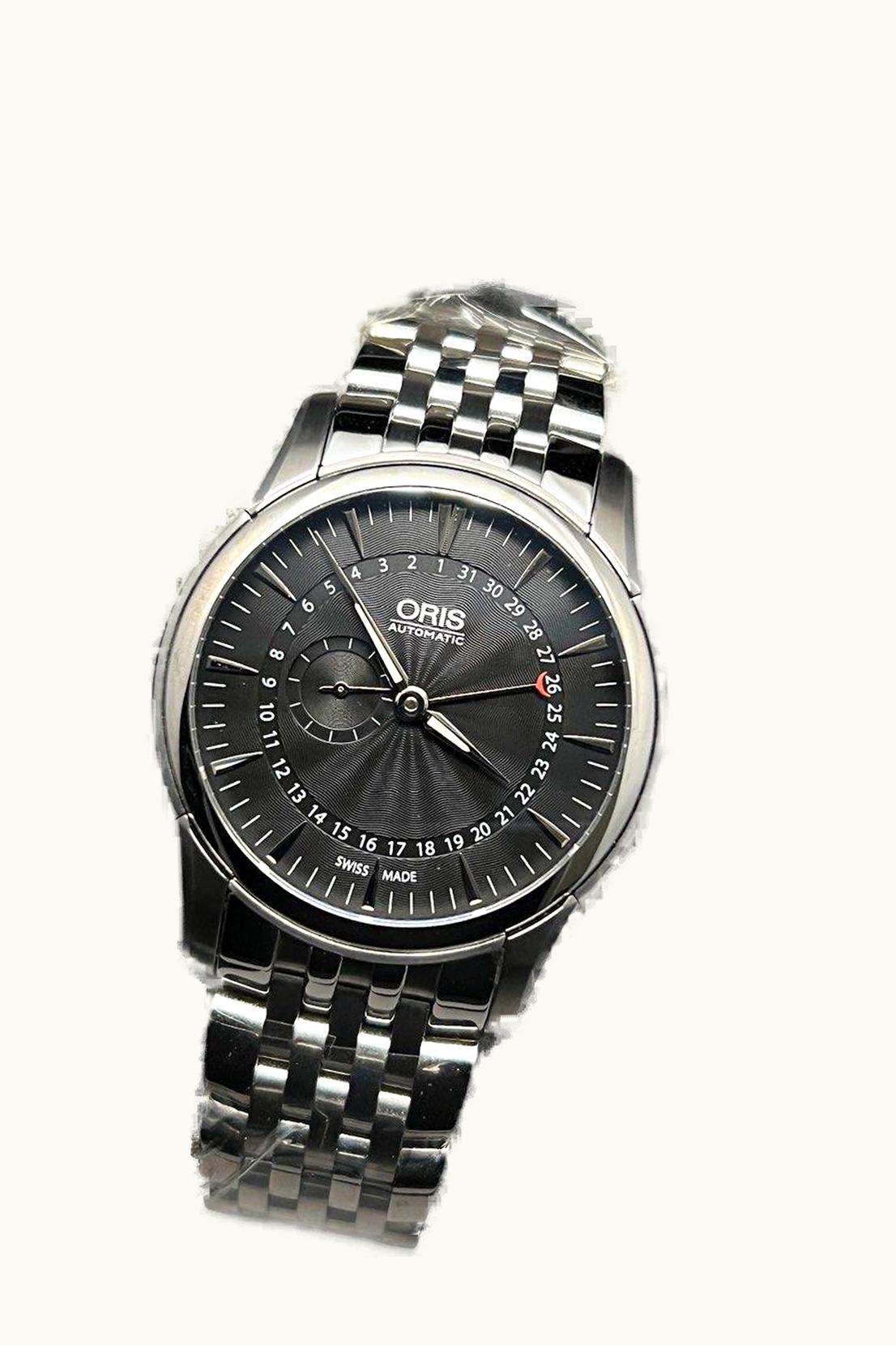 Oris Artelier Small Second Pointer Day 42 Stainless Steel / Black