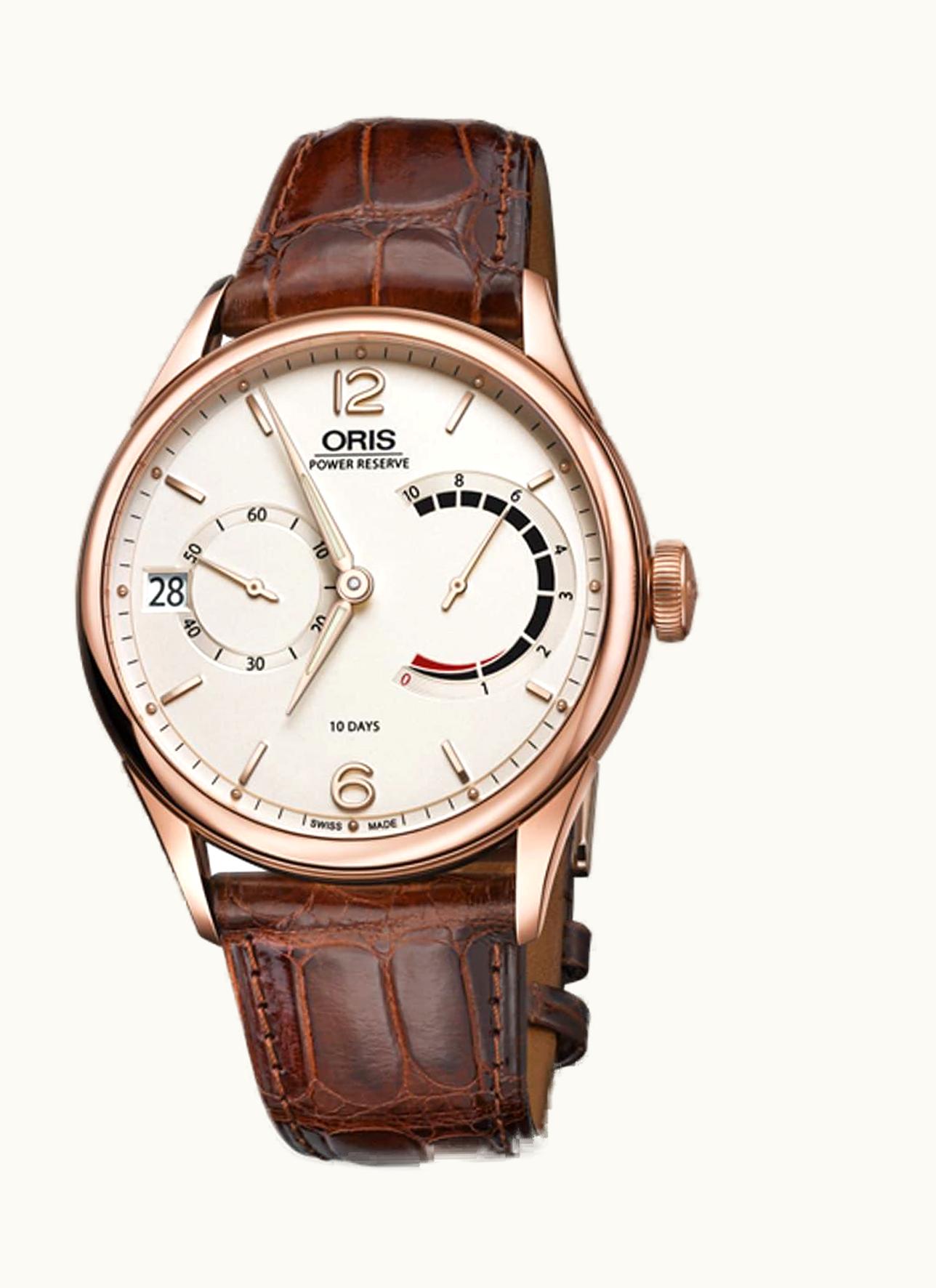 Oris Artelier Calibre 111 Rose Gold / White