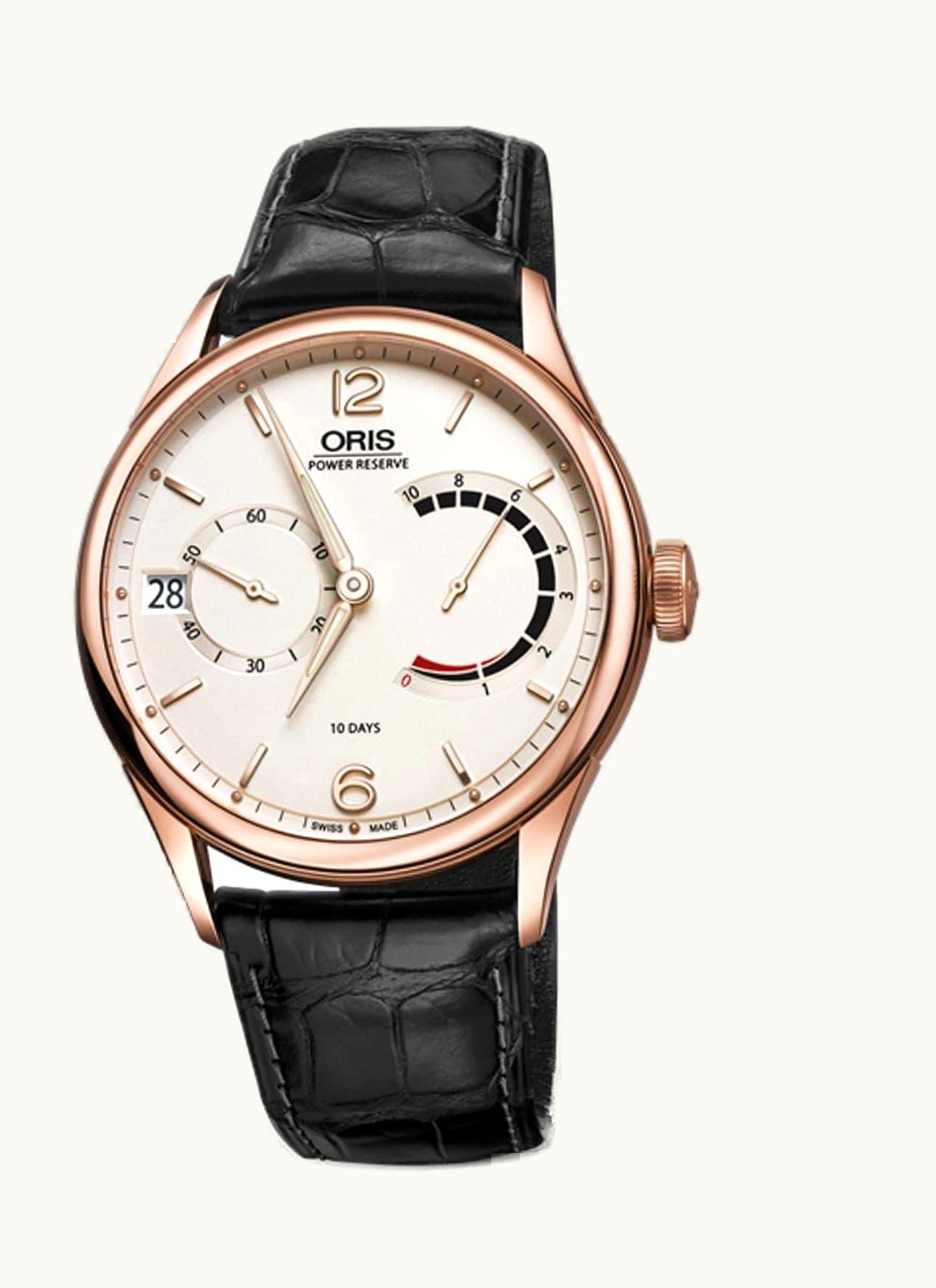 Oris Artelier Calibre 111 Rose Gold / White