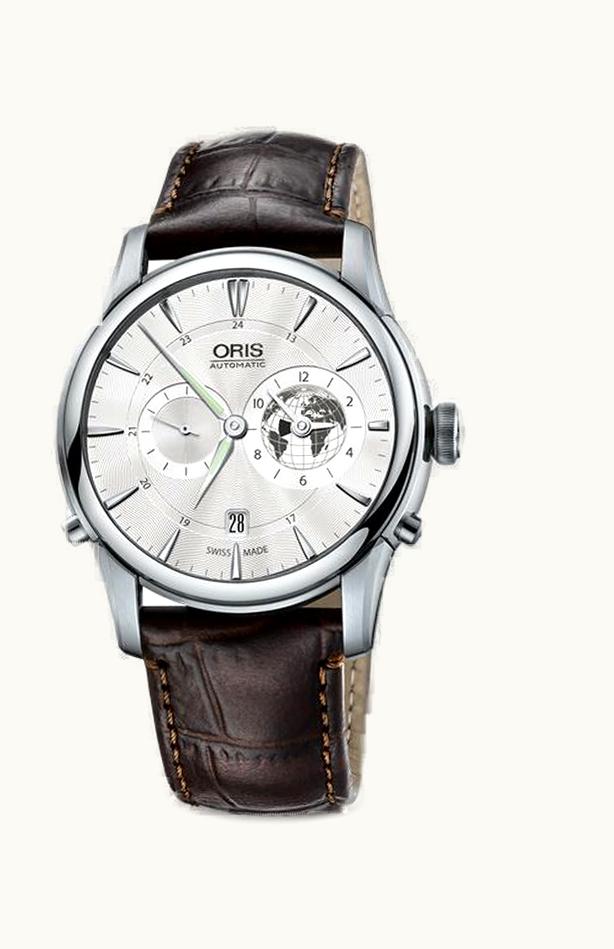 Oris Artelier Worldtimer 42 Greenwich Mean Time