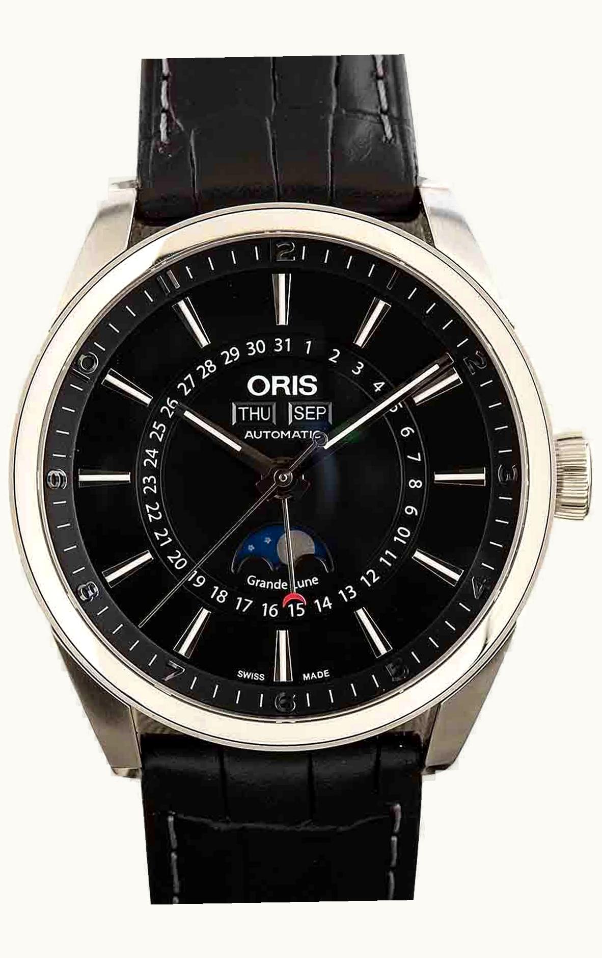 Oris Artix Complication Stainless Steel / Black