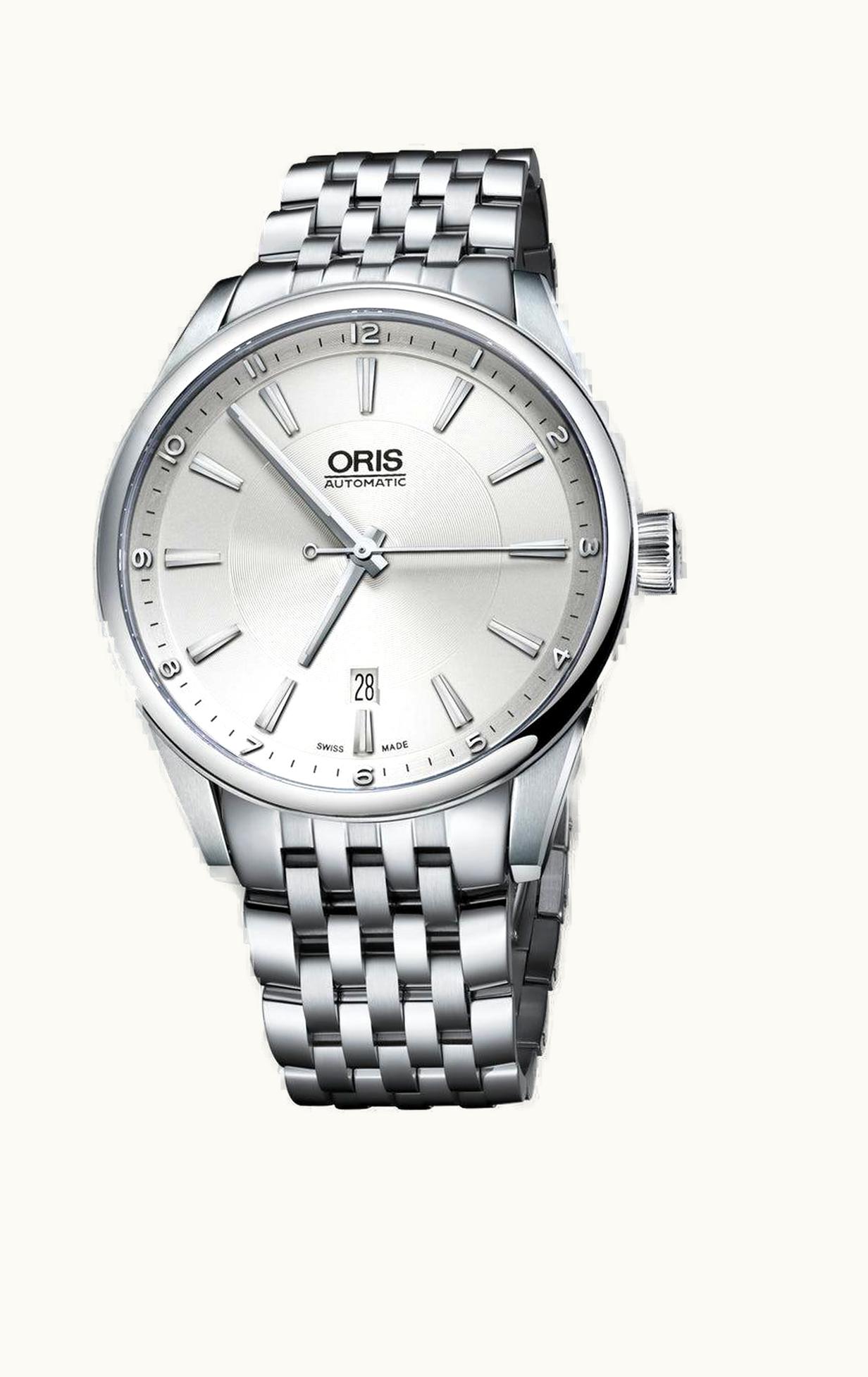 Oris Artix Date 42 Stainless Steel / Silver / Bracelet