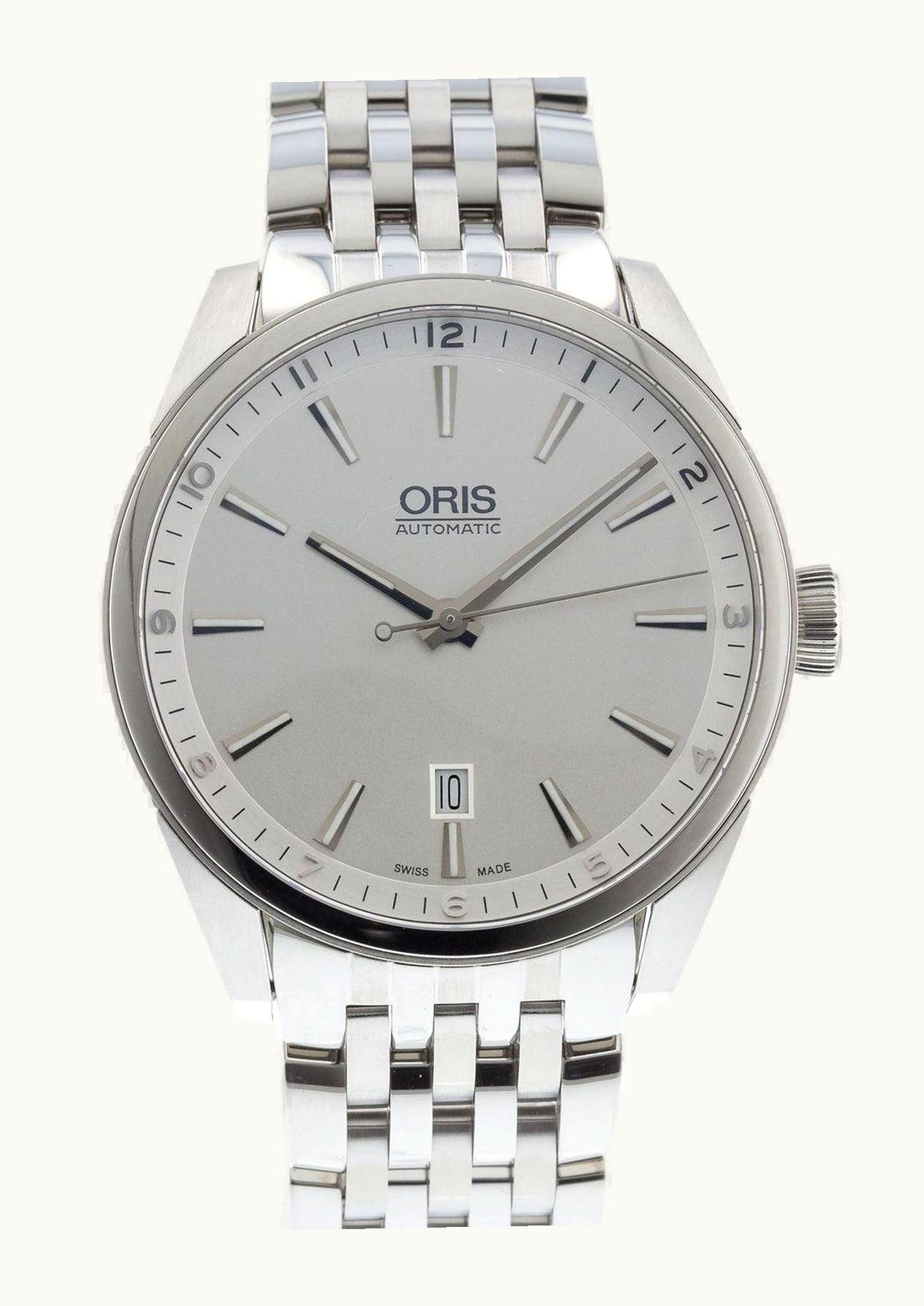 Oris Artix Date 39 Stainless Steel / Silver