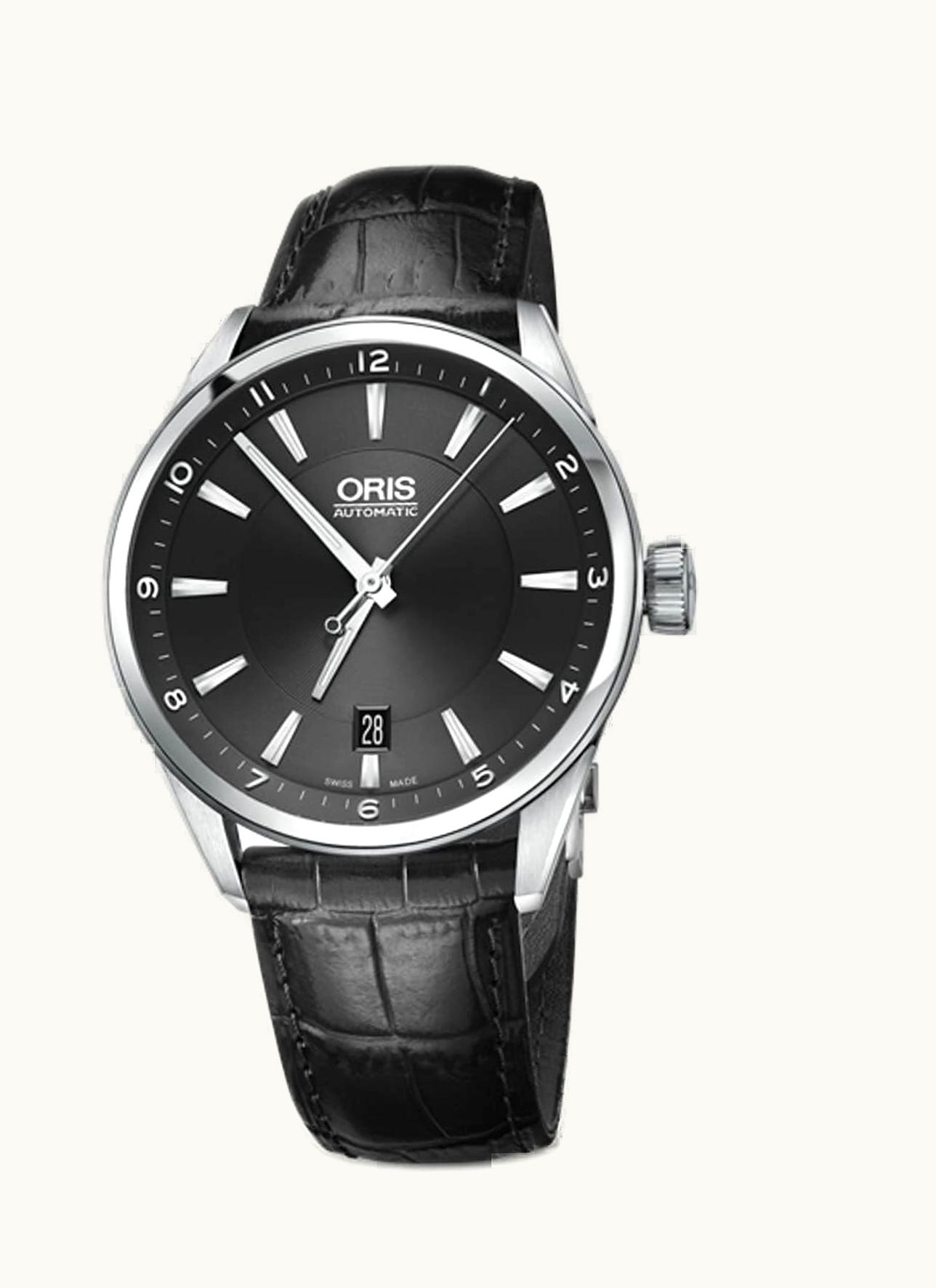 Oris Artix Date 39 Stainless Steel / Black