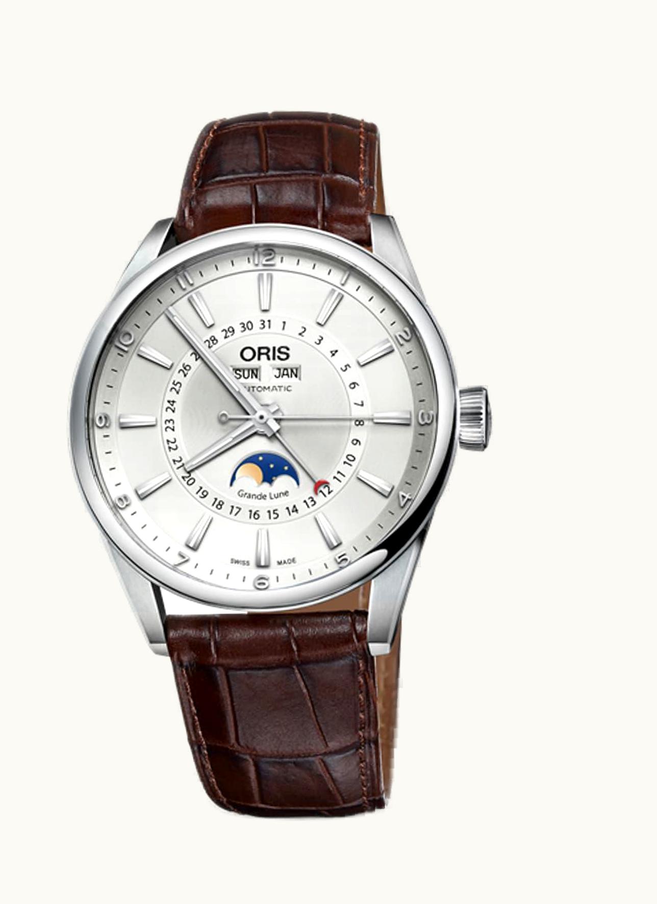 Oris Artix Complication Stainless Steel / Silver