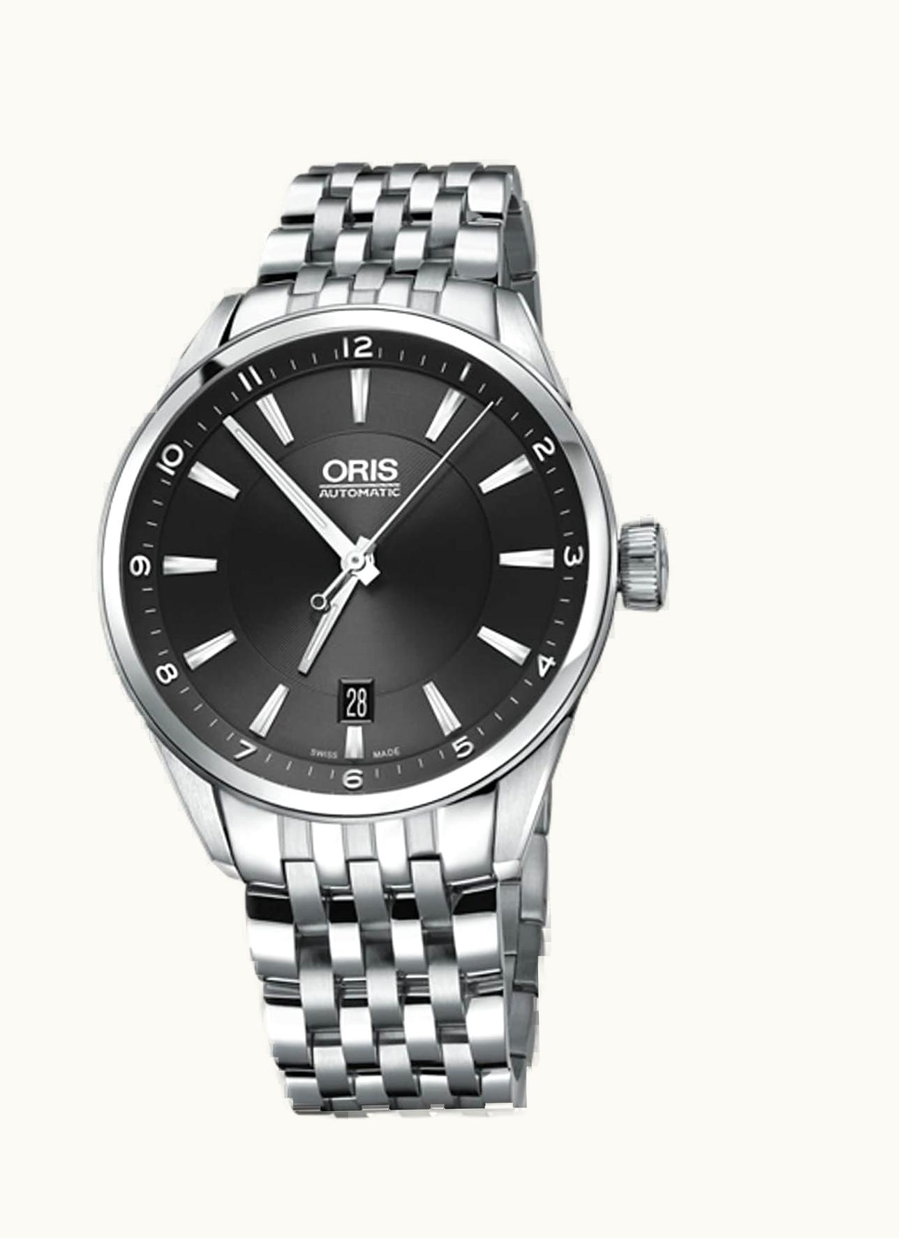 Oris Artix Date 39 Stainless Steel / Black / Bracelet