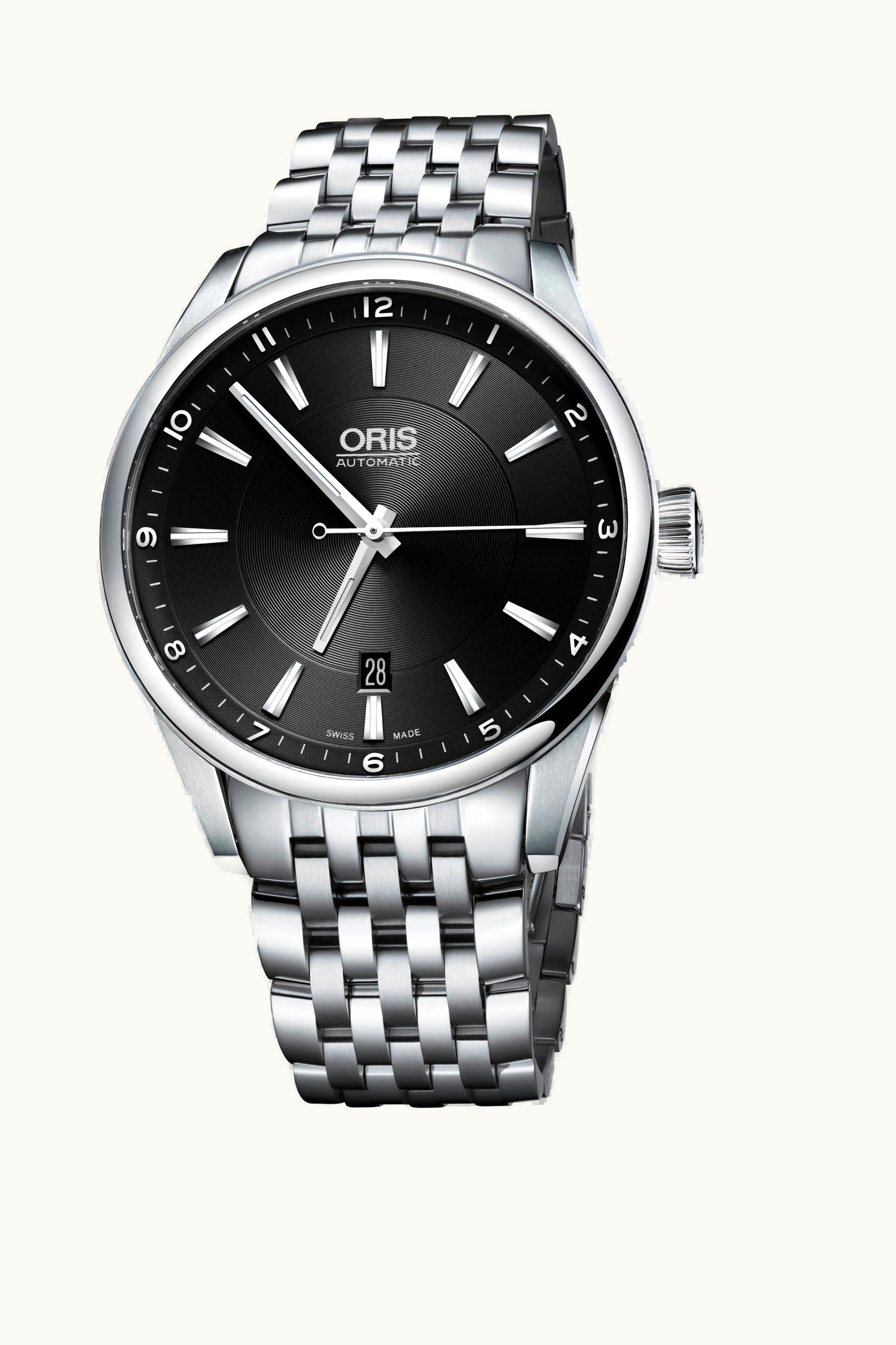 Oris Artix Date 42 Stainless Steel / Black / Bracelet