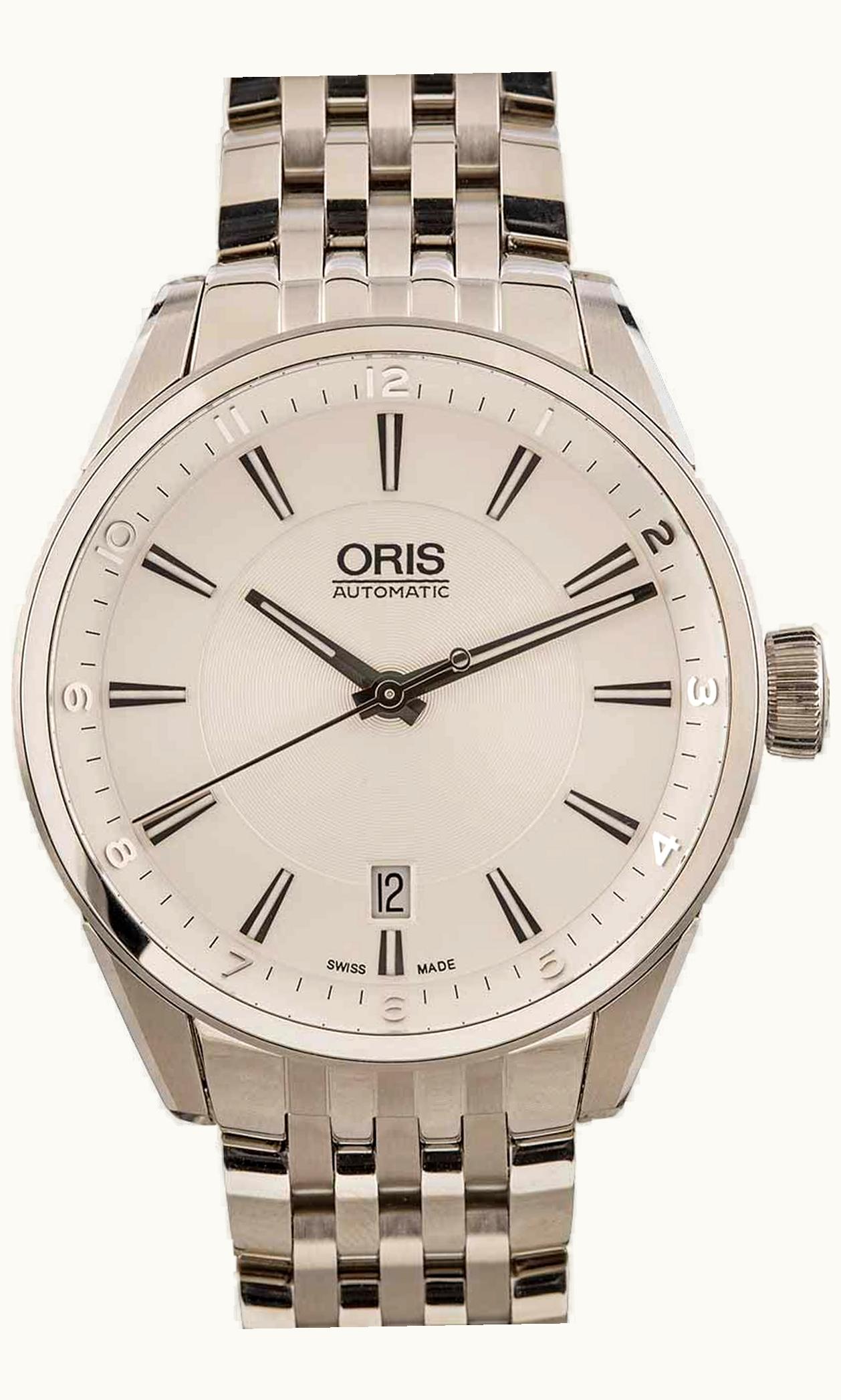 Oris Artix Date 39 Stainless Steel / Silver / Bracelet