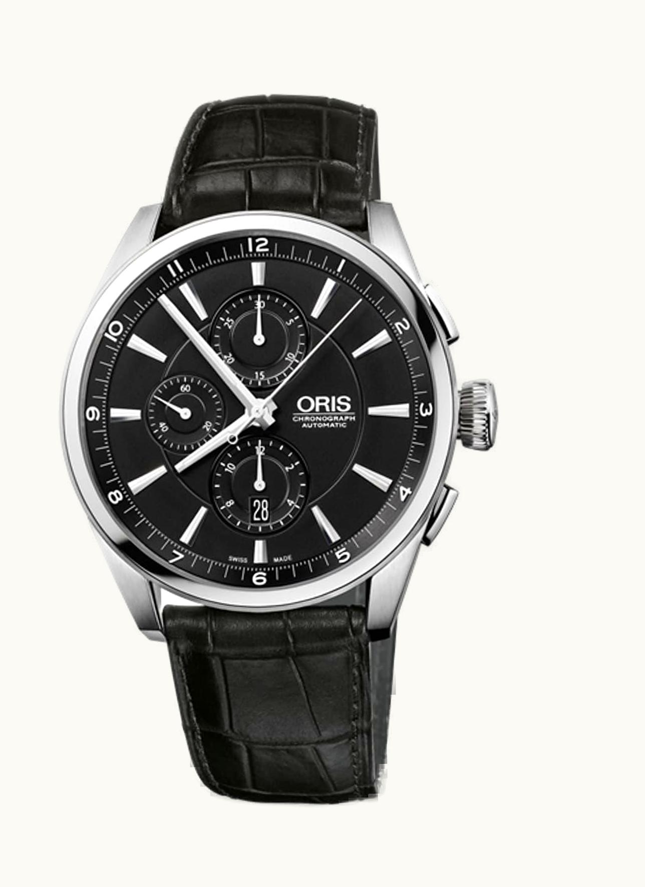 Oris Artix Chronograph Stainless Steel / Black