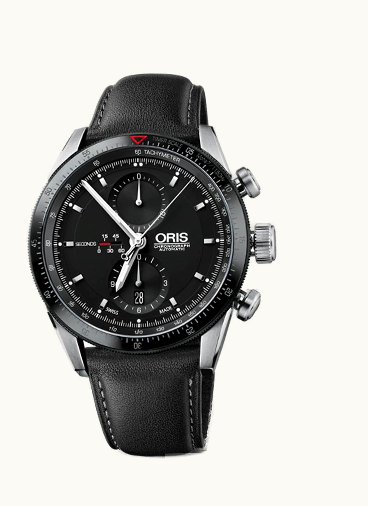 Oris Artix GT Chronograph Stainless Steel - Ceramic / Black